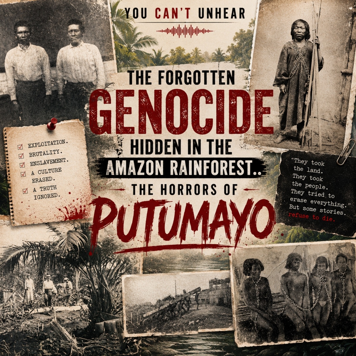 The Forgotten Genocide Hidden in the Amazon Rainforest.. The Horrors of PUTUMAYO episode artwork