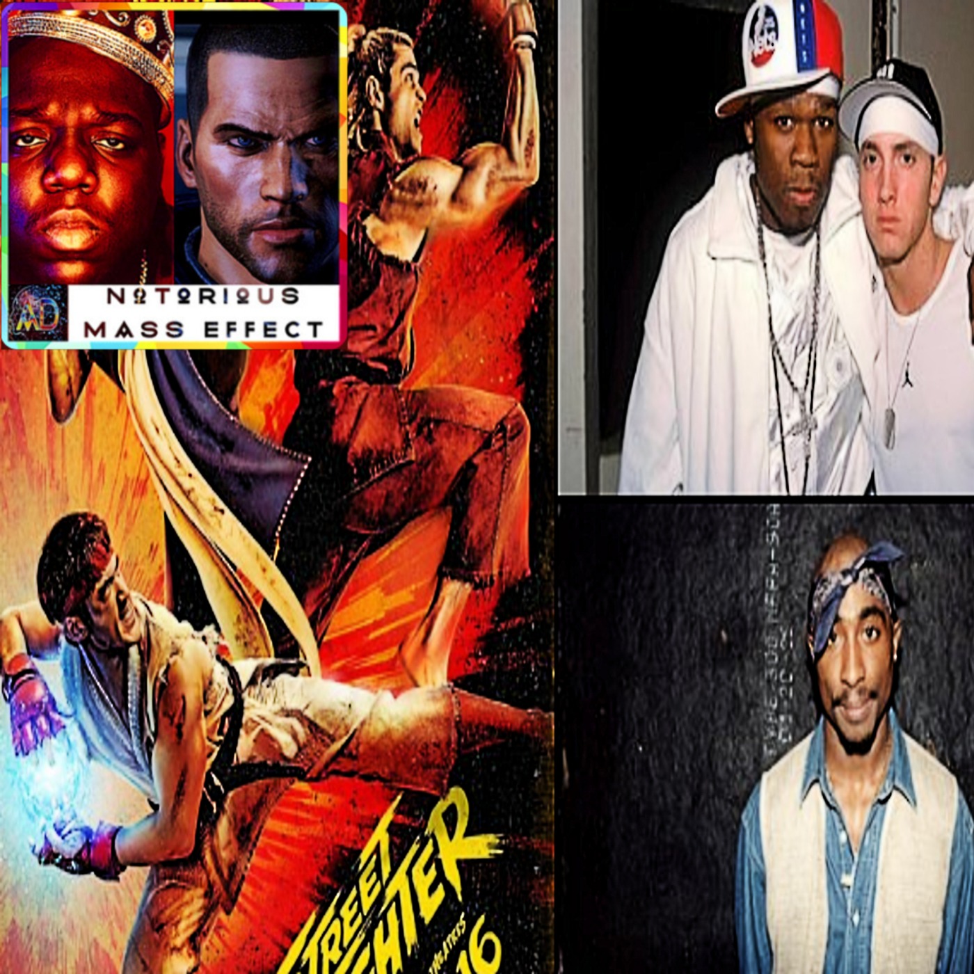 "EMINEM, TUPAC, & 50 CENT - STREET FIGHTER MOVIE THEME SONG"