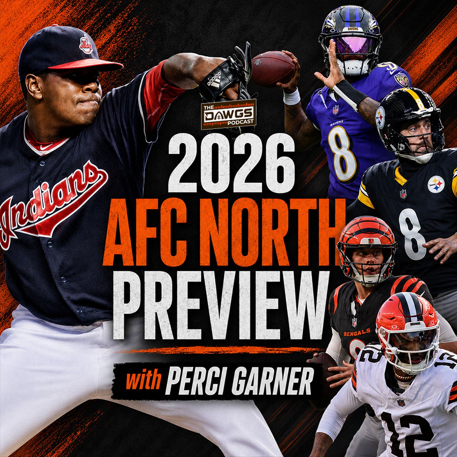 2026 AFC North Preview with Perci Garner - Cleveland Browns Podcast for 7/26/26 episode artwork