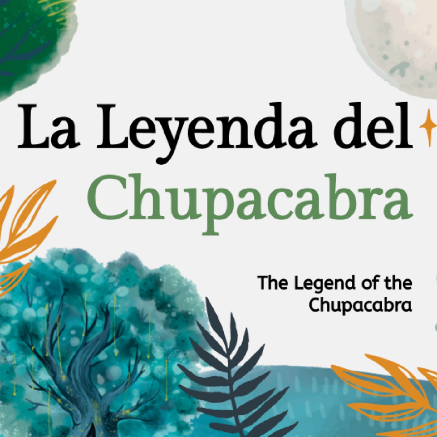 Historias Cortas en Inglés 🫣 La Leyenda del Chupacabra