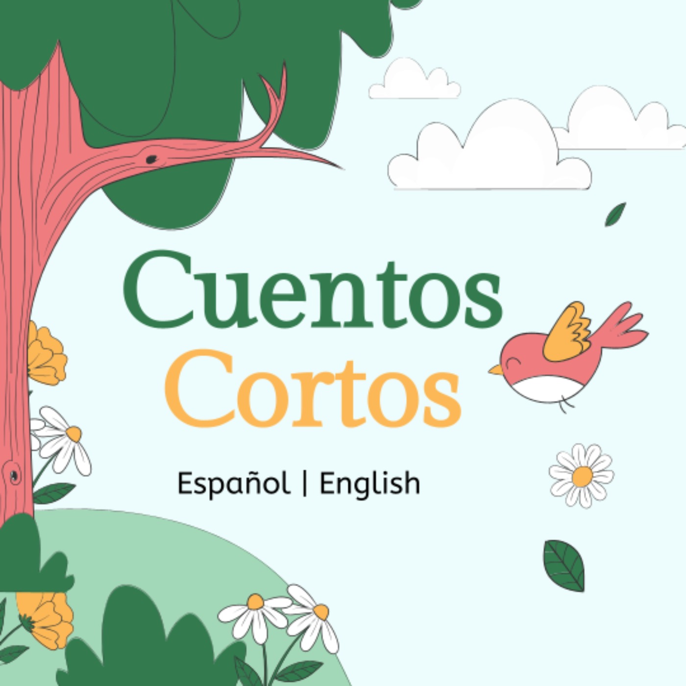 Historias Cortas en Inglés 🧒👦Los Dos Hermanos