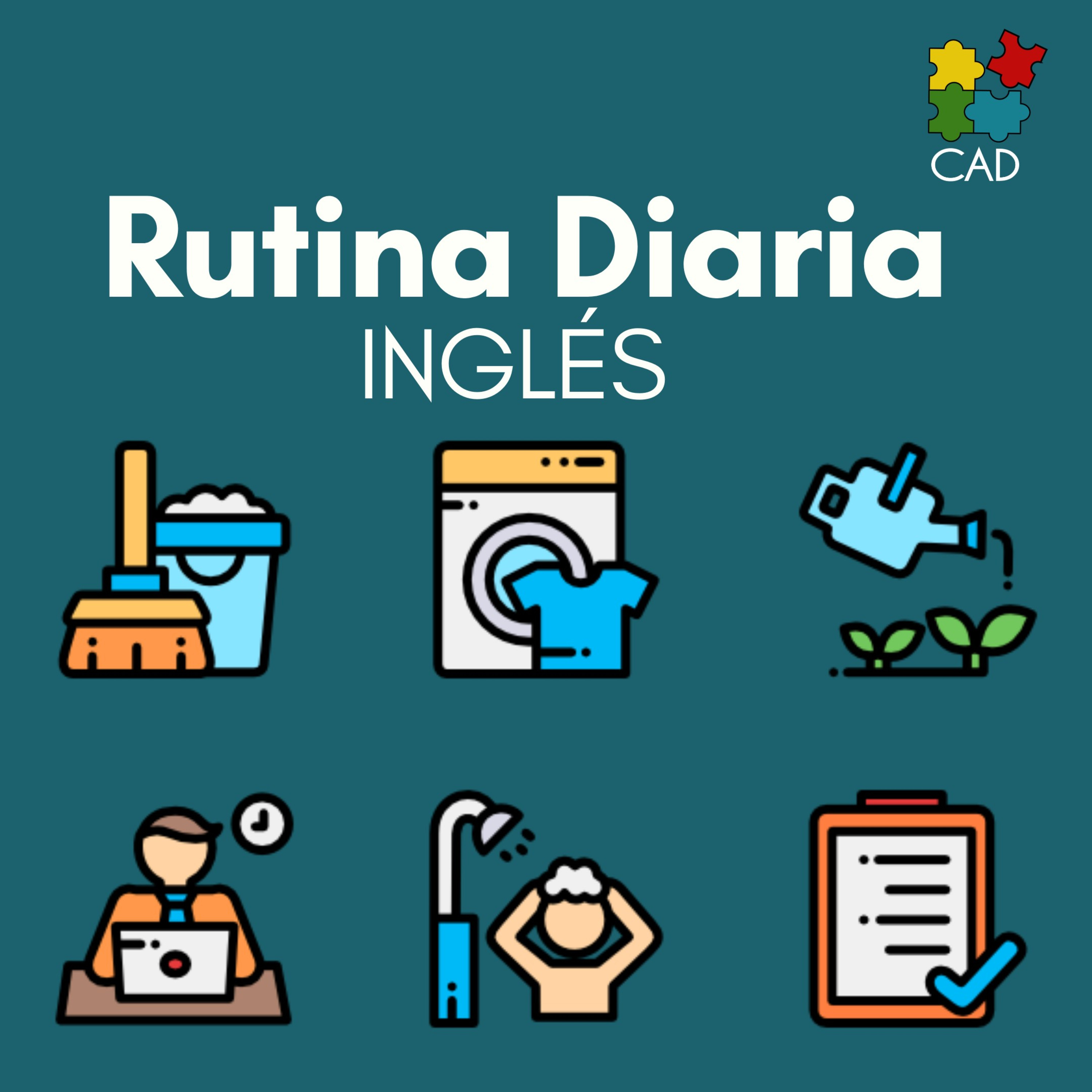 Cómo hablar de tu Rutina Diaria en INGLÉS ☑🏃- Inglés Básico