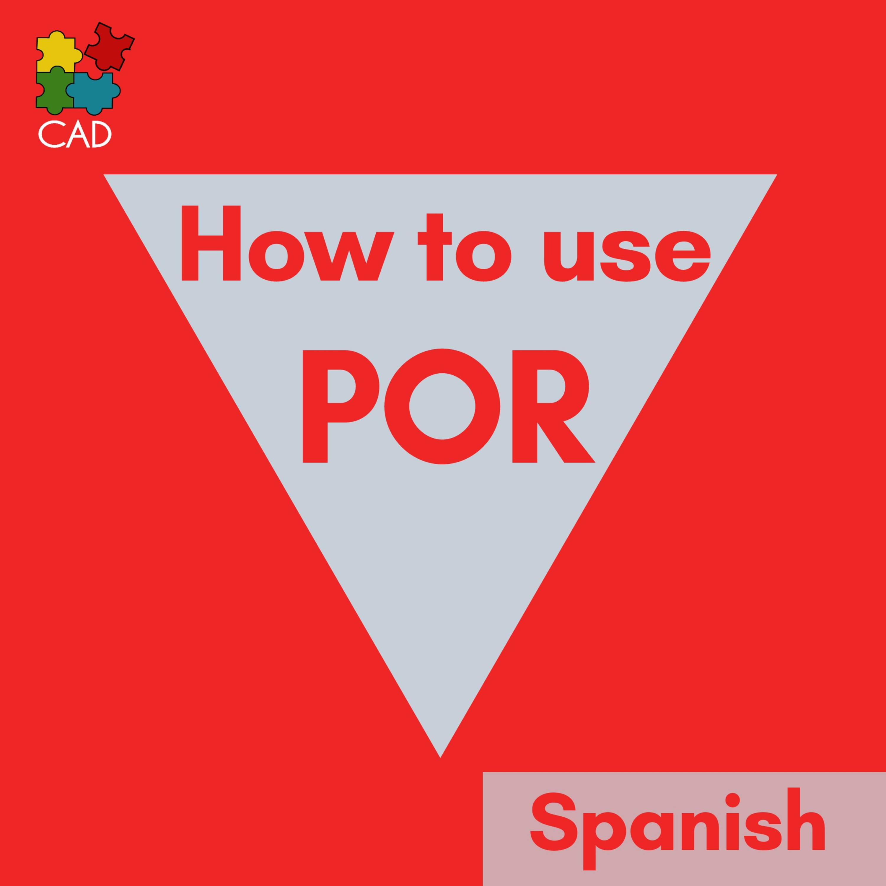 Phrases using "POR" - Learn Spanish
