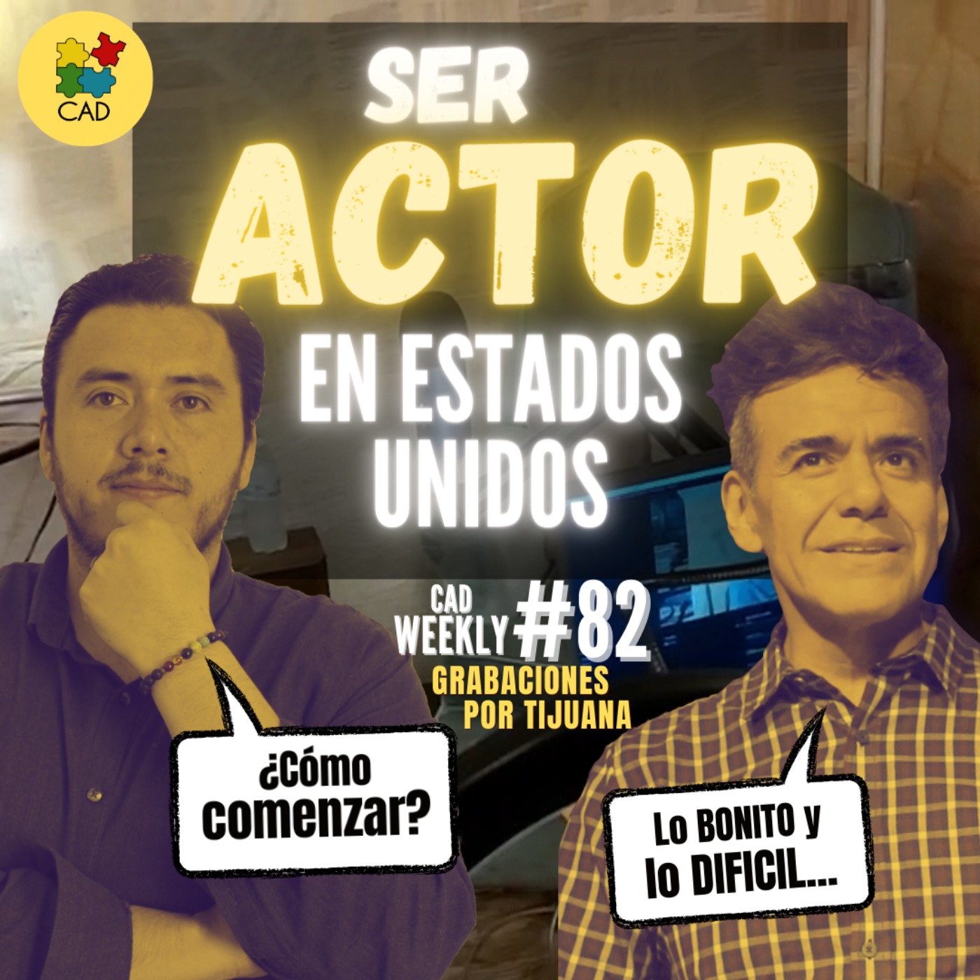 Cómo ser ACTOR de CINE en ESTADOS UNIDOS 🔴 José Yenque 🎥 CAD Weekly 82