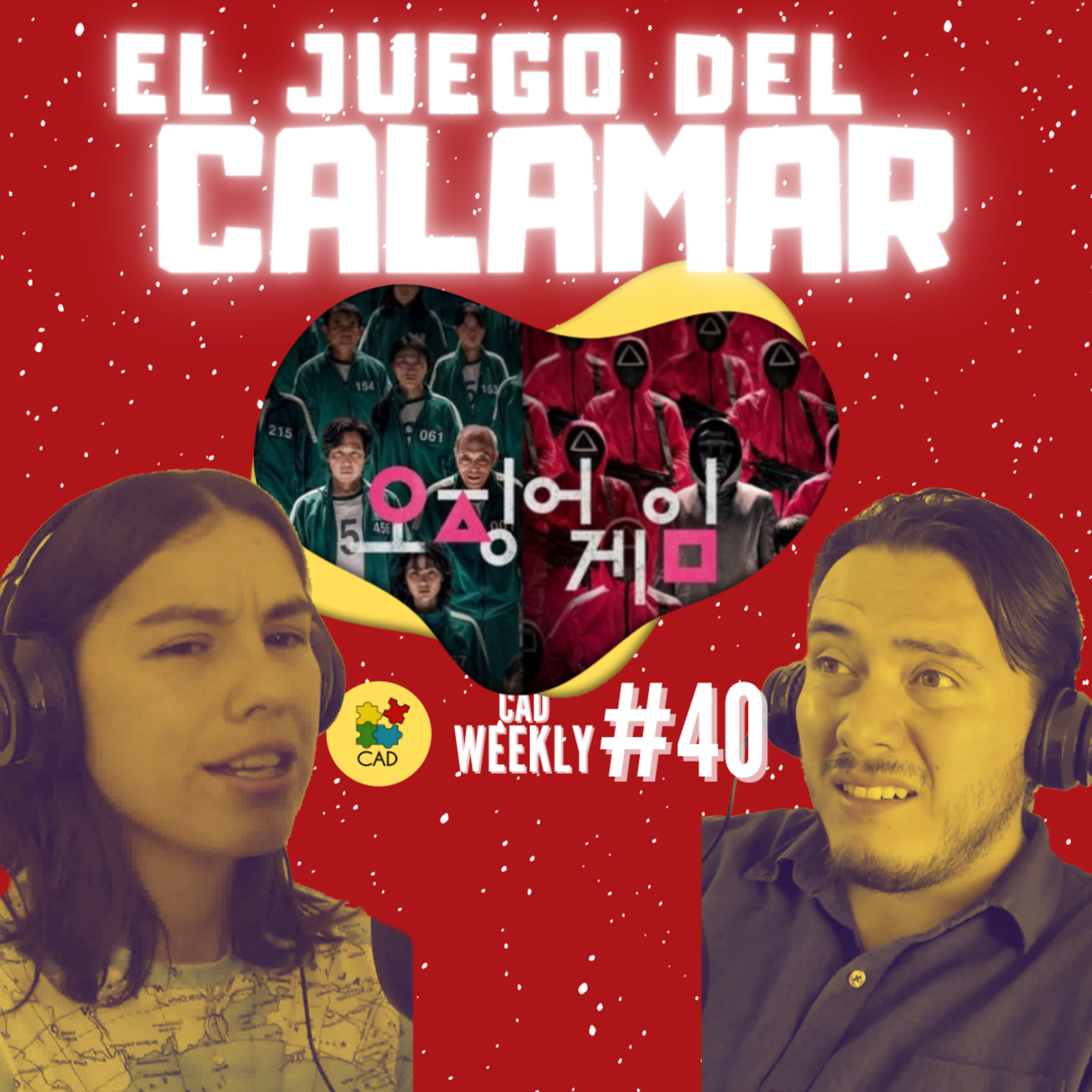 Reacción a El JUEGO del CALAMAR 🦑 ¿Qué podemos APRENDER? 🦑 CAD Weekly #40