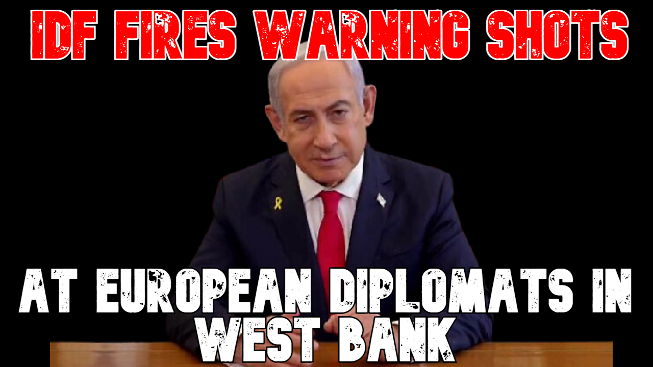 IDF Fires Warning Shots at European Diplomats in West Bank episode artwork