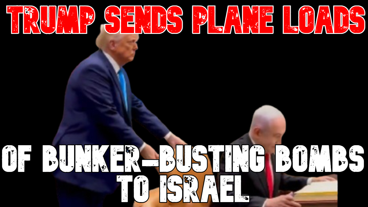 Trump Sends Plane Loads of Bunker-Busting Bombs to Israel episode artwork