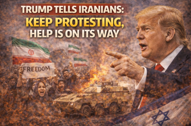 Trump Tells Iranians: KEEP PROTESTING, HELP IS ON ITS WAY episode artwork