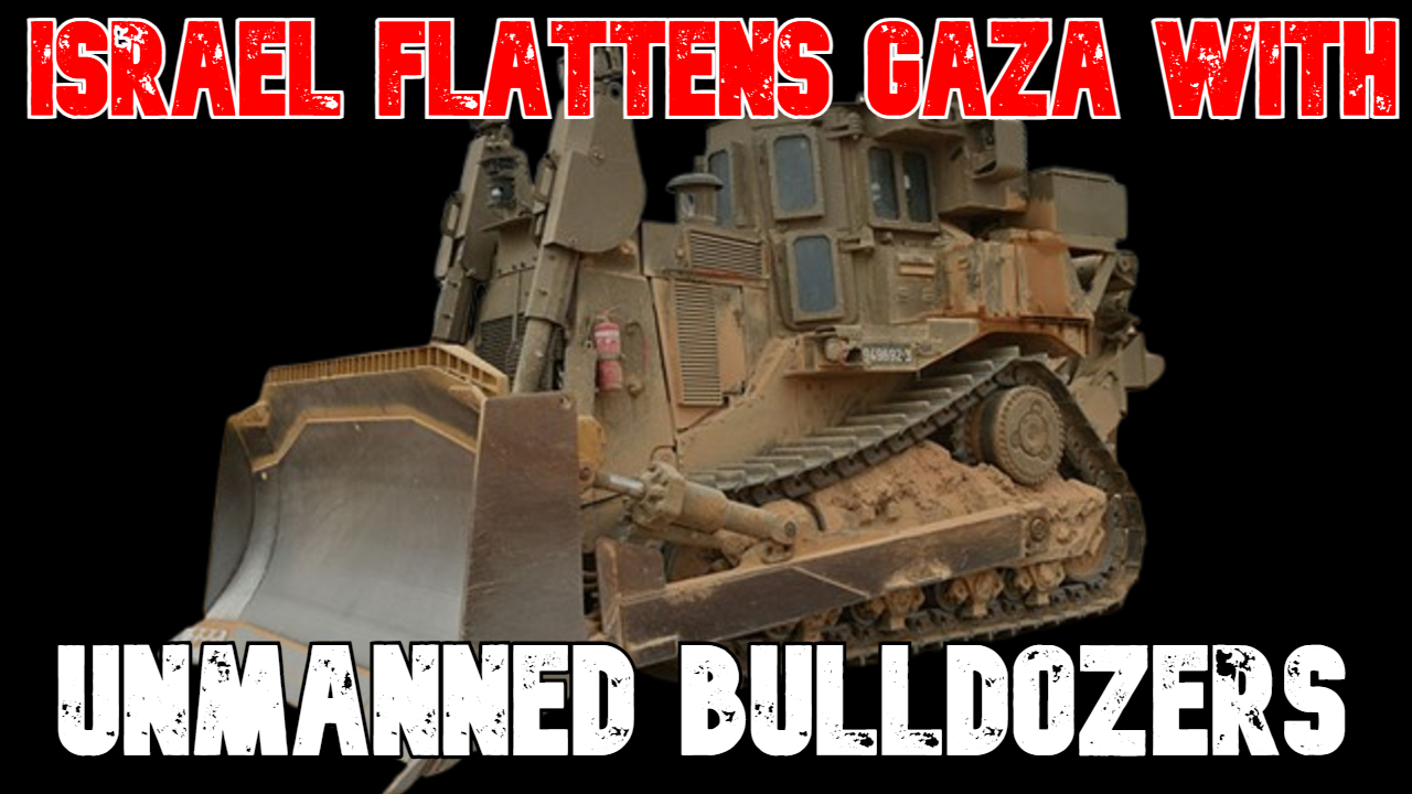 Israel Flattens Gaza With Unmanned Bulldozers episode artwork