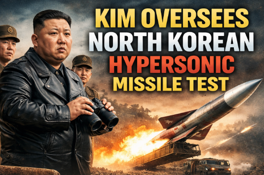 Kim Oversees North Korean Hypersonic Missile Test episode artwork