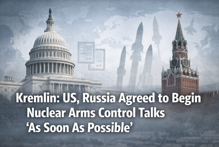 Kremlin: US, Russia Agreed to Begin Nuclear Arms Control Talks 'As Soon As Possible' episode artwork