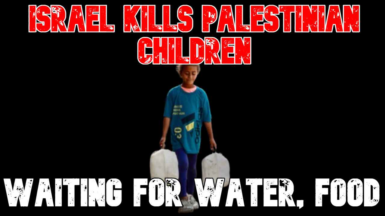 Israel Kills Palestinian Children Waiting for Water, Food episode artwork