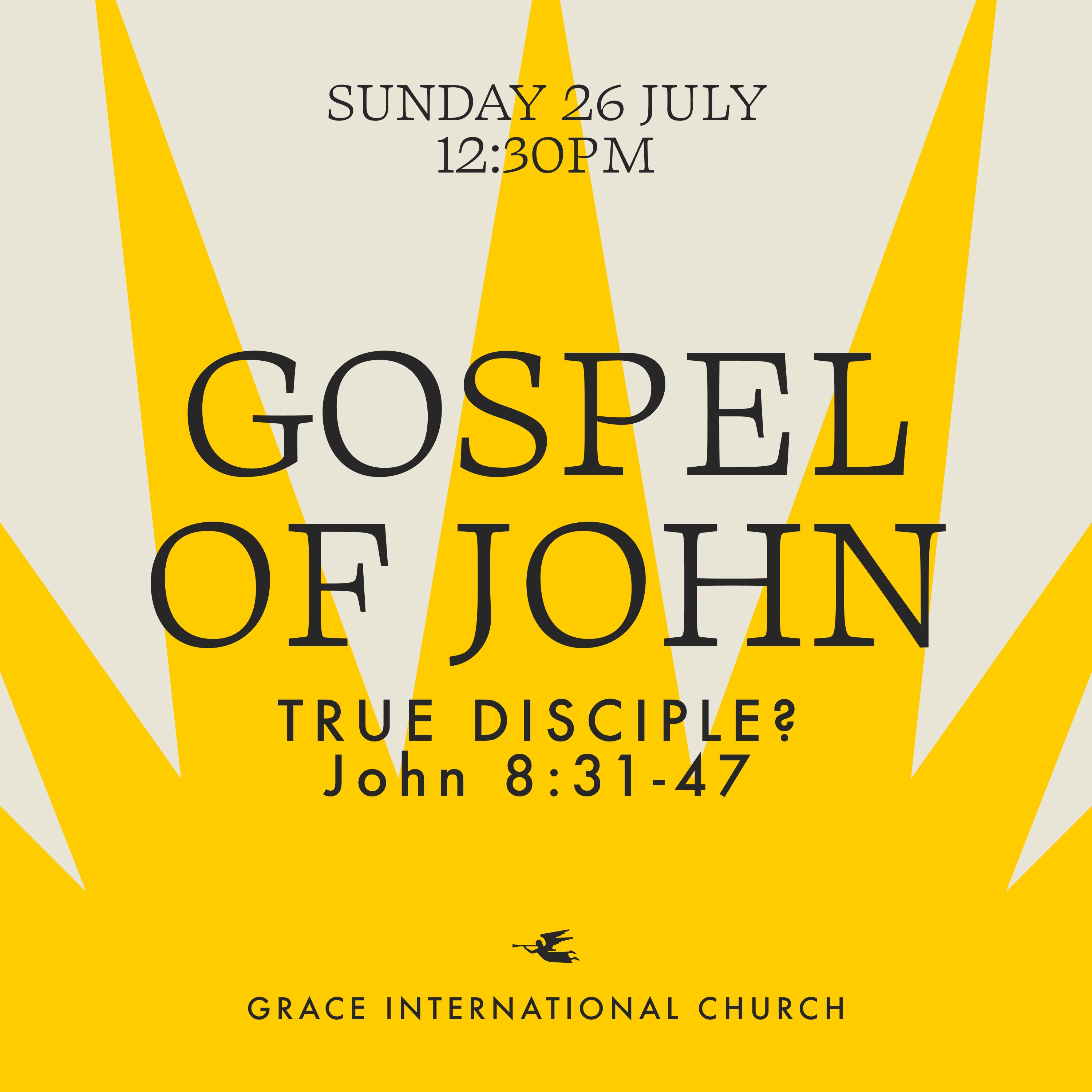 True Disciple?