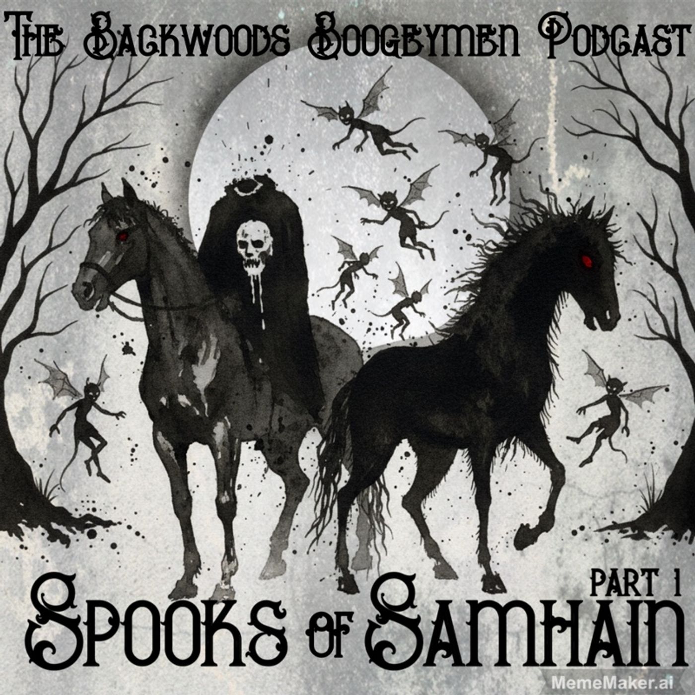 Ep.32 Spooks of Samhain p.1, monsters & mayhem episode artwork