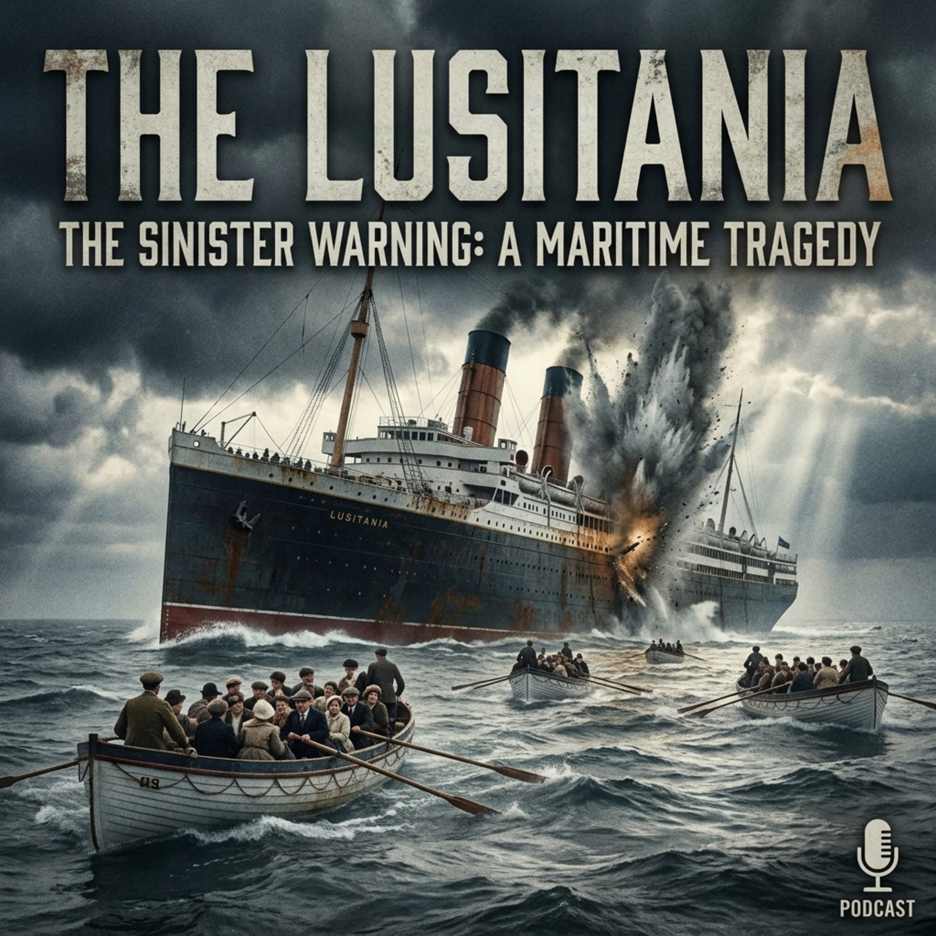 THE LUSITANIA: 1,198 DEAD, 4 MILLION ROUNDS OF AMMUNITION, AND DECADES OF DENIAL episode artwork
