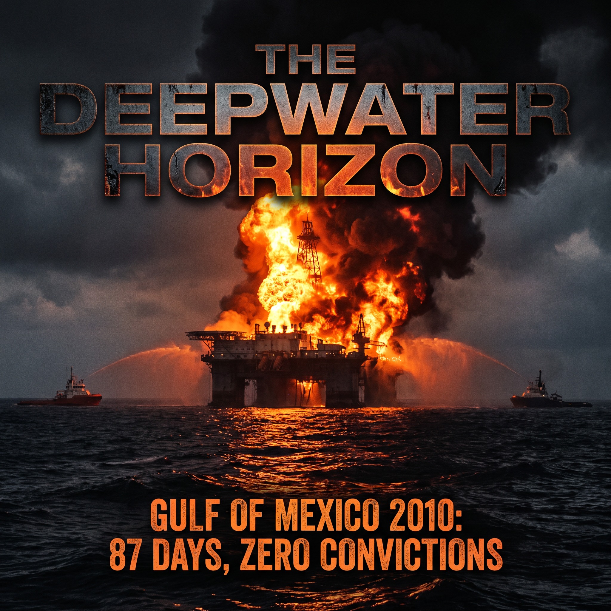 THE DEEPWATER HORIZON: SAFETY REGULATIONS ARE WRITTEN IN BLOOD episode artwork