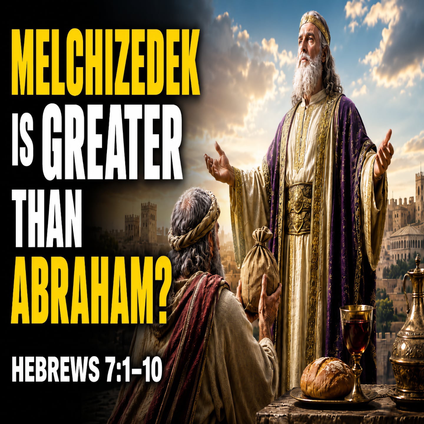 Melchizedek is Greater Than Abraham? (Luke 7:18-23) episode artwork