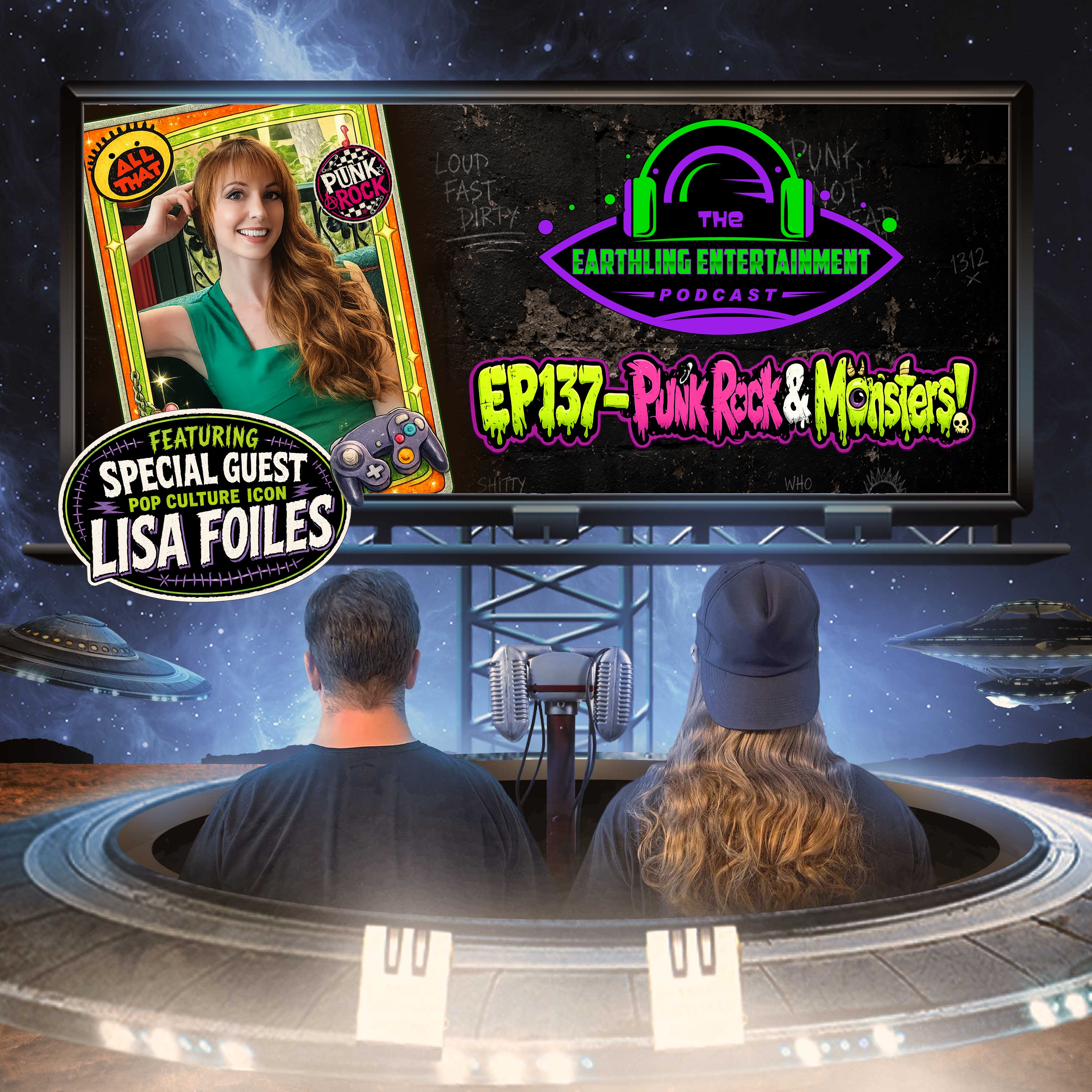 EP137 - Punk Rock & Monsters! episode artwork