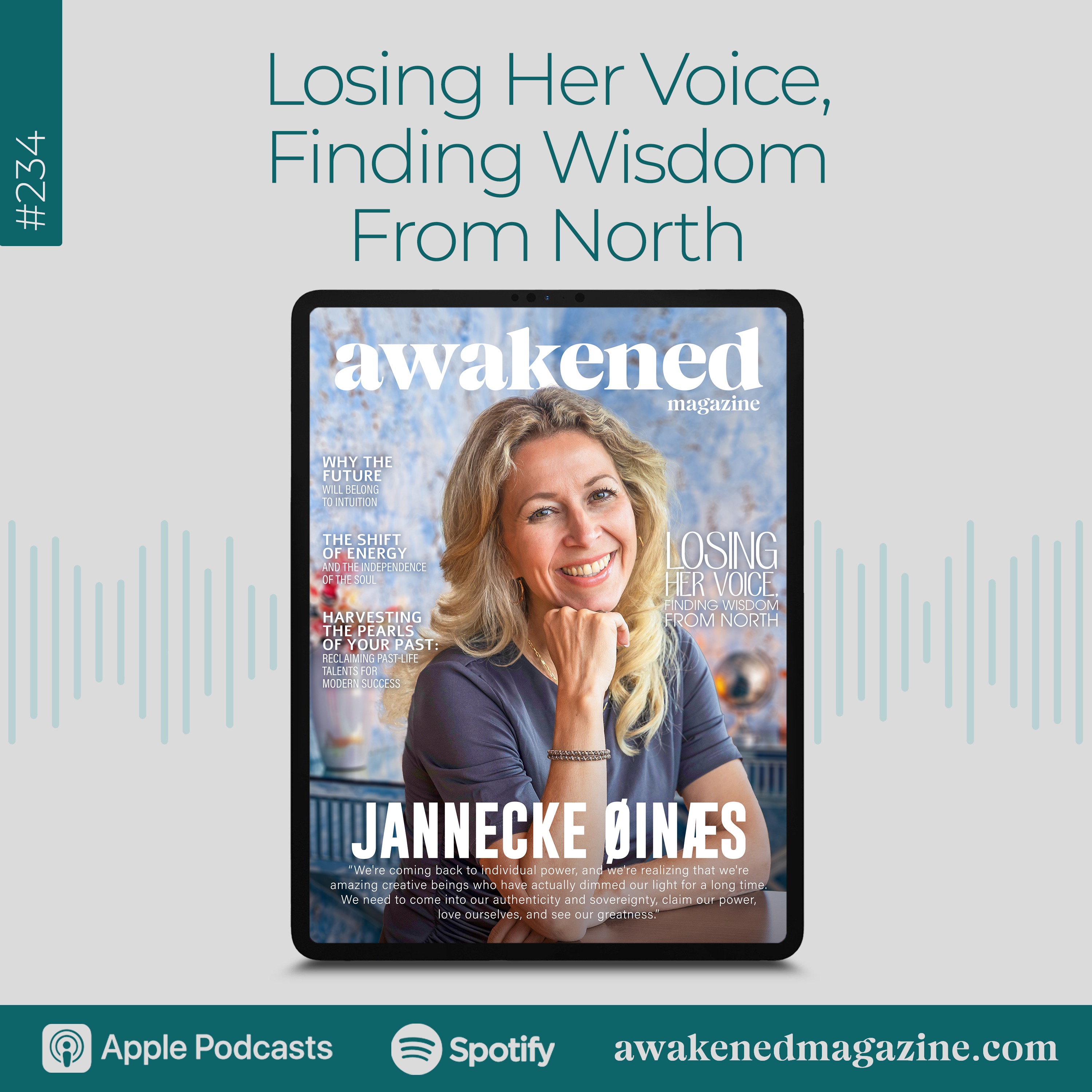 Losing Her Voice, Finding Wisdom From North - Jannecke Øinæs episode artwork