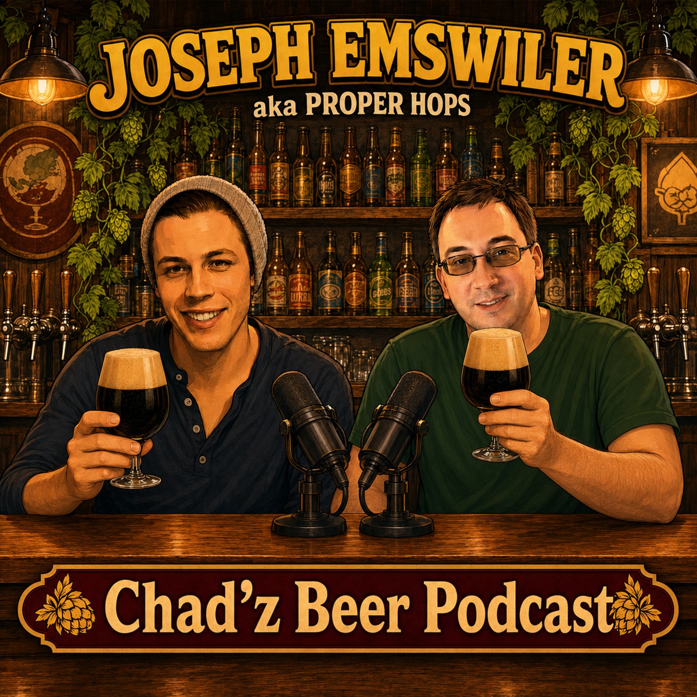 Joseph Emswiler aka Proper Hops episode artwork