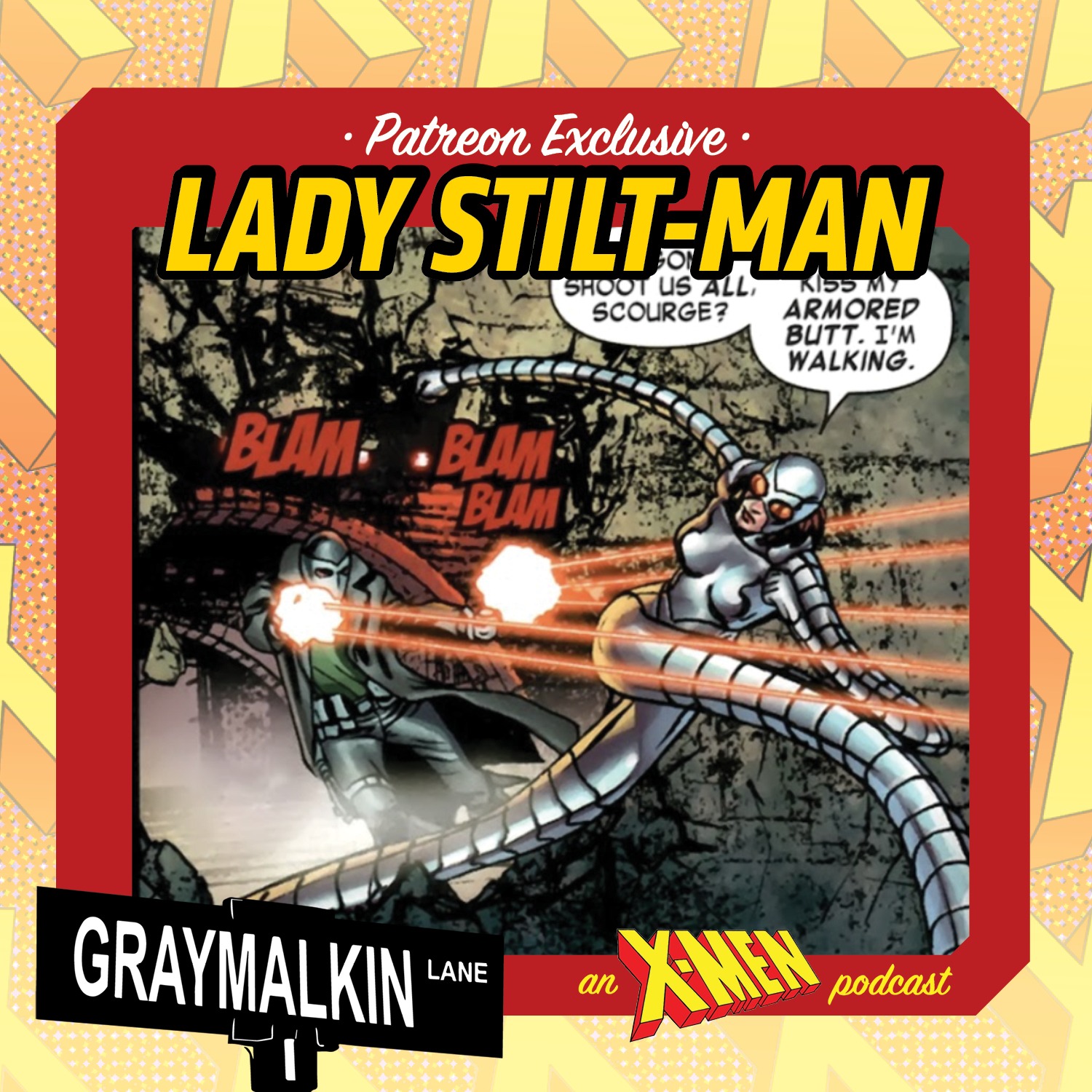 Bonus Patreon Release: Lady Stilt-Man! With Ruthanne Price! episode artwork