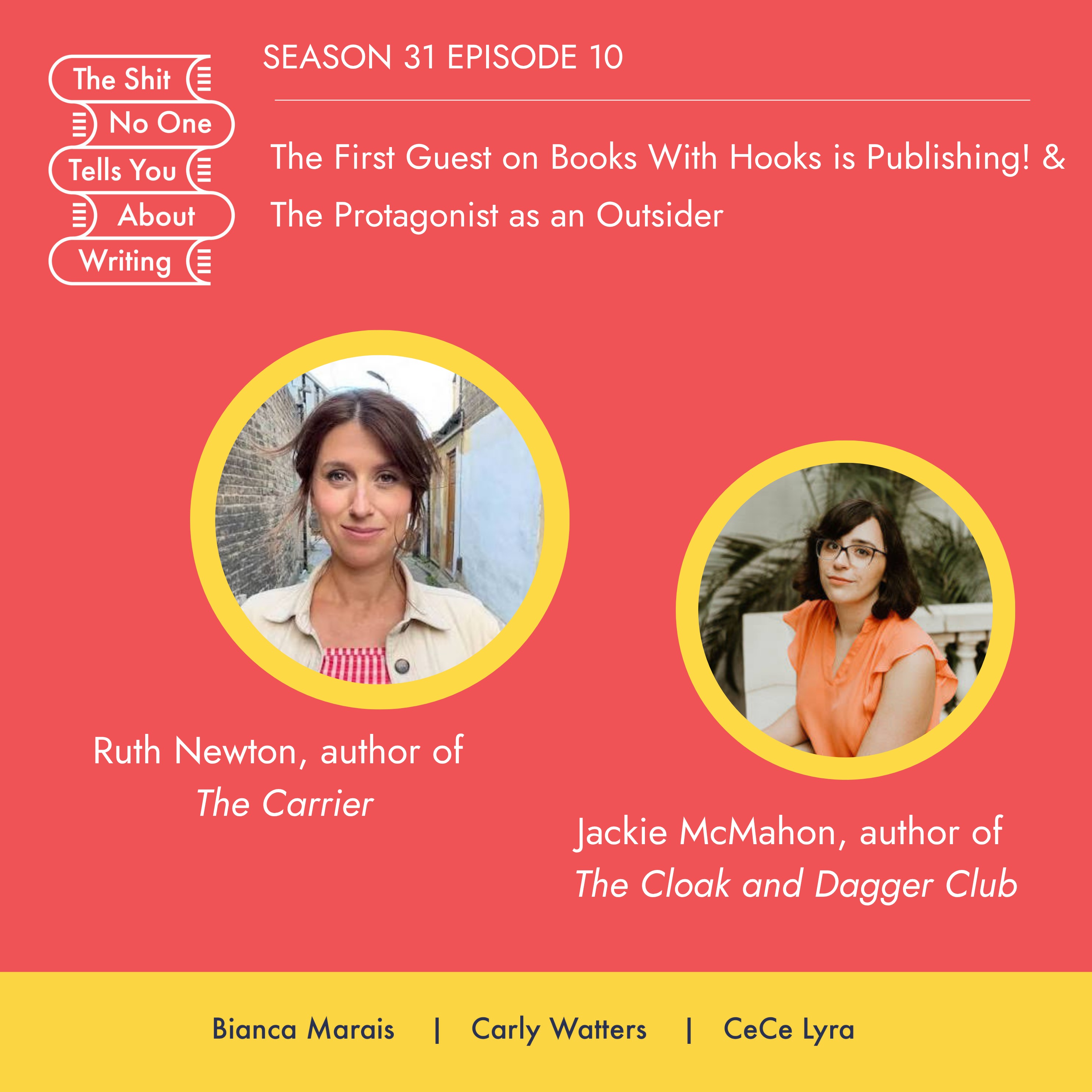 The First Guest on Books With Hooks is Publishing! & The Protagonist as an Outsider