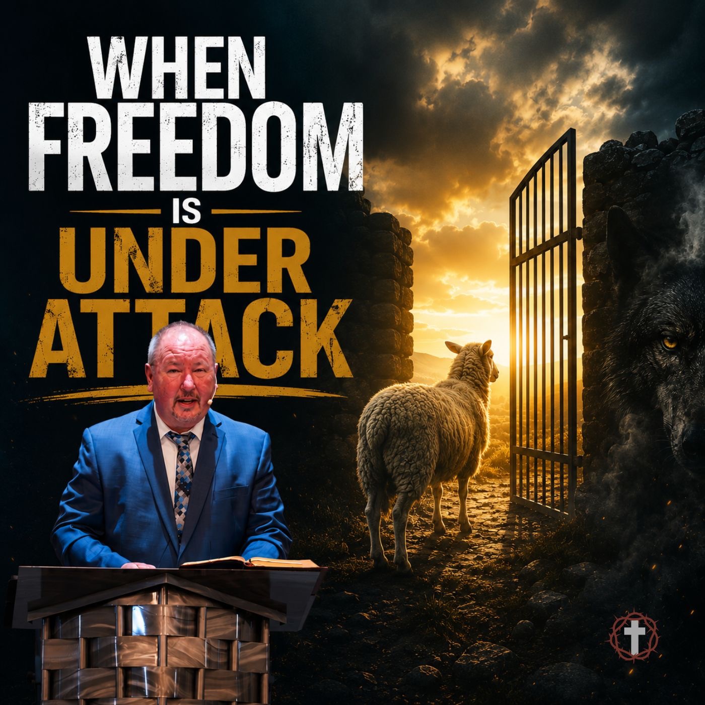 "When Freedom Is Under Attack" | Pastor Ron Russell episode artwork