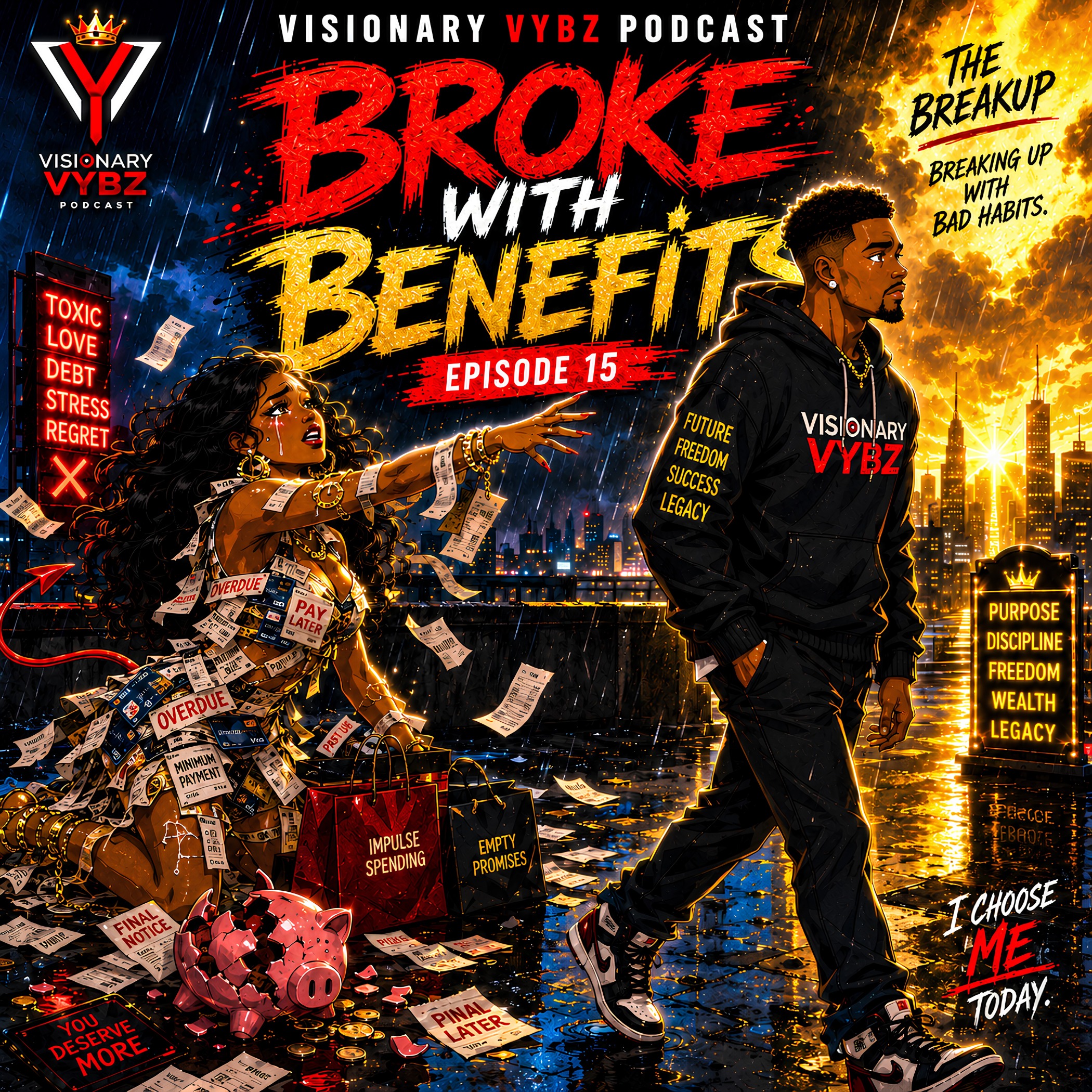 BROKE WITH BENEFITS episode artwork