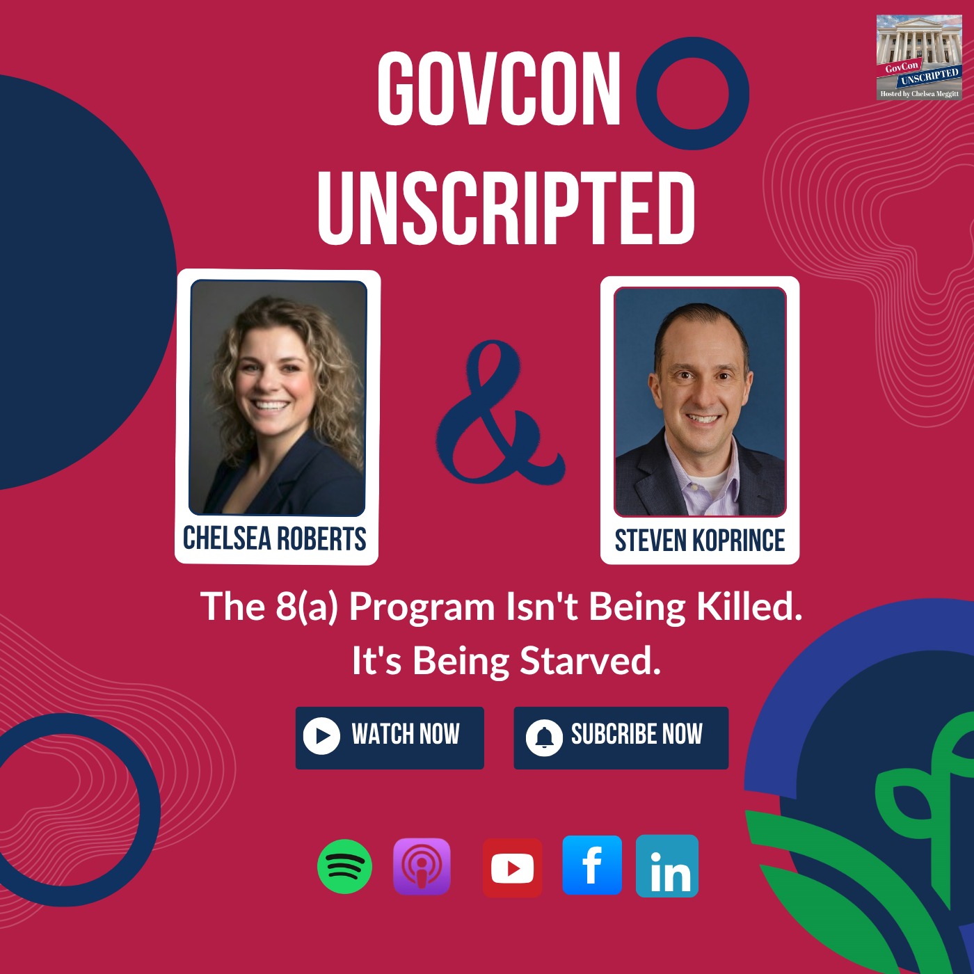 The 8(a) Program Isn't Being Killed. It's Being Starved. | Steven Koprince episode artwork