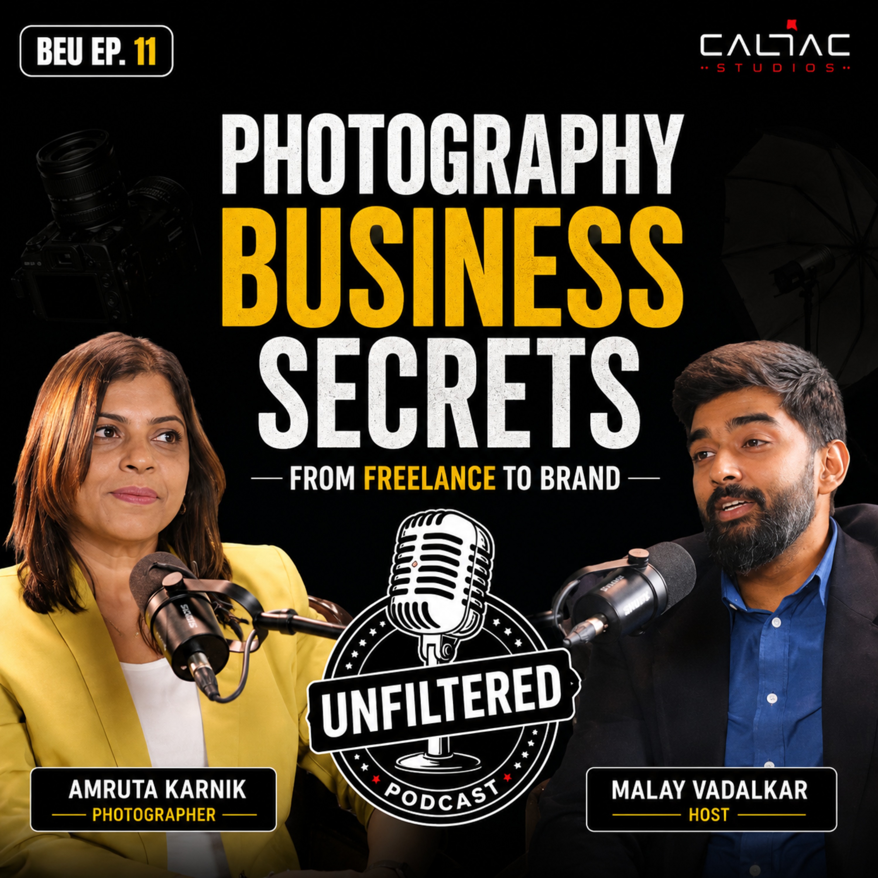 Photography Business Secrets: From Freelance to Brand | Amruta Karnik | BEU Ep. 11 episode artwork
