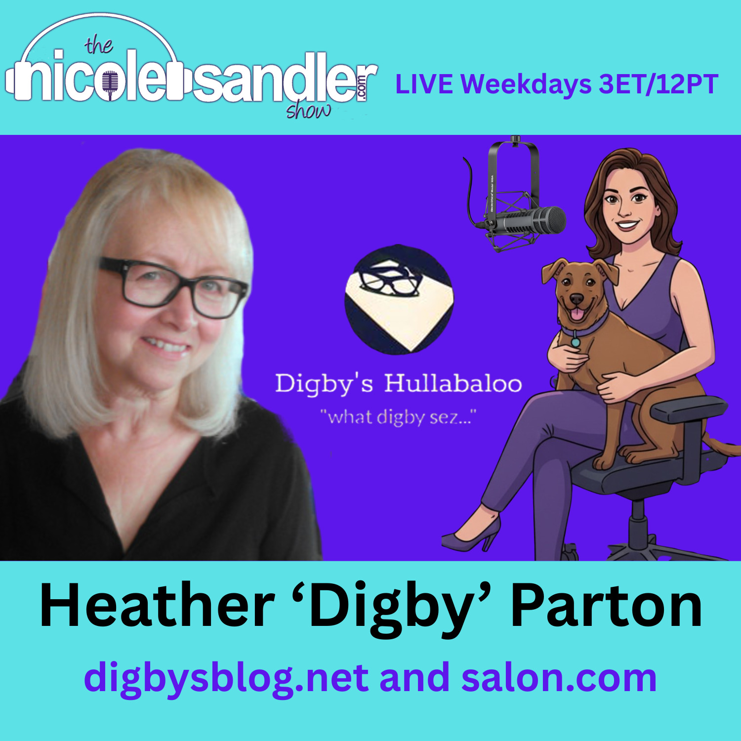 Digby and I Get at the Real Problem — And It's Frightening — The Nicole Sandler Show cover