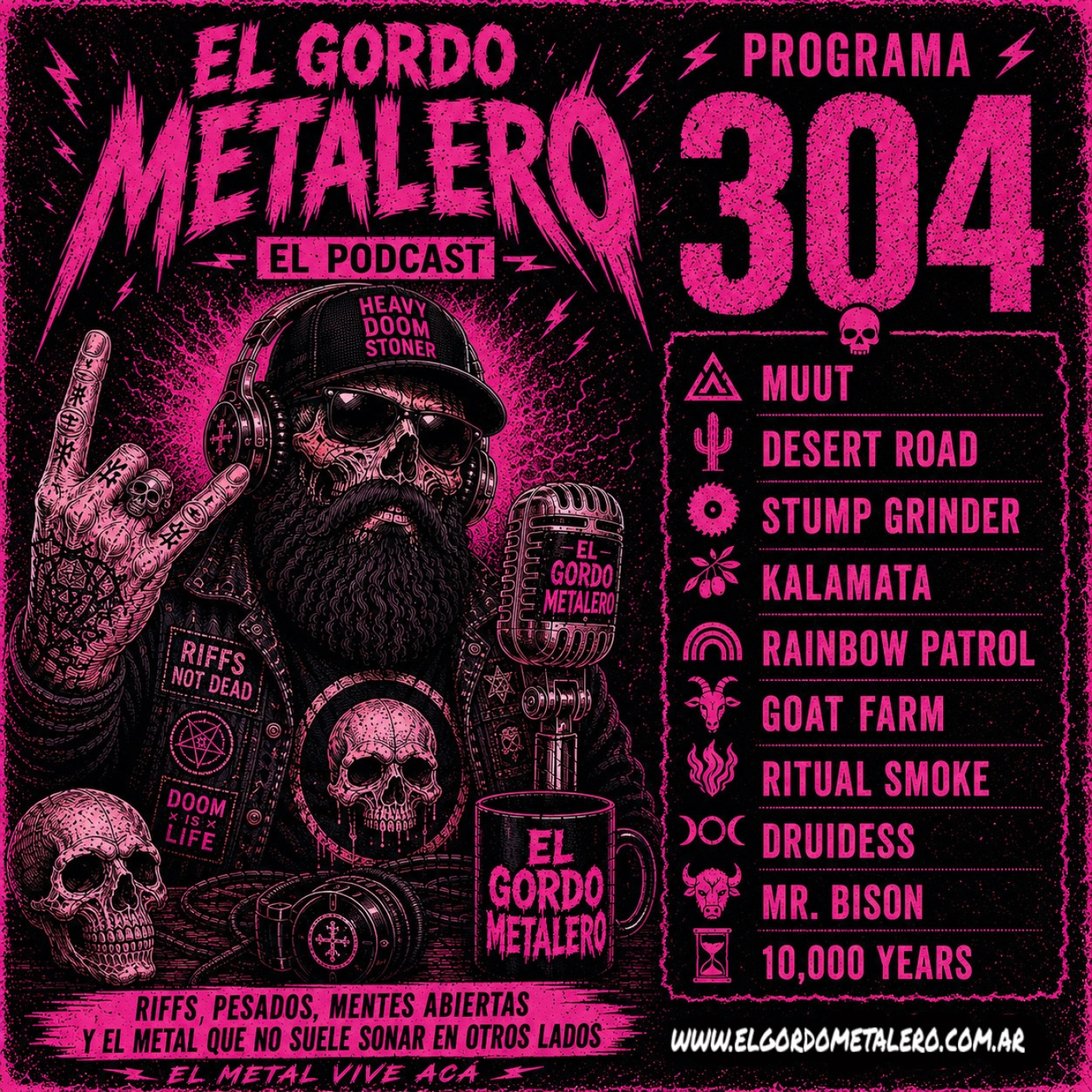El Gordo Metalero 304 episode artwork