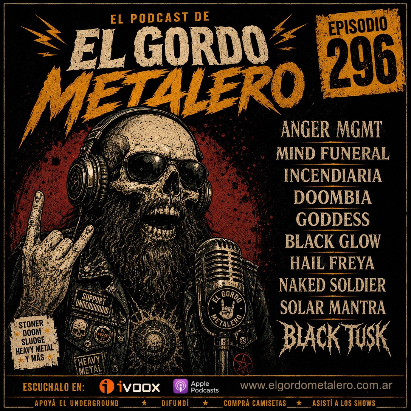 El Gordo Metalero 296 episode artwork