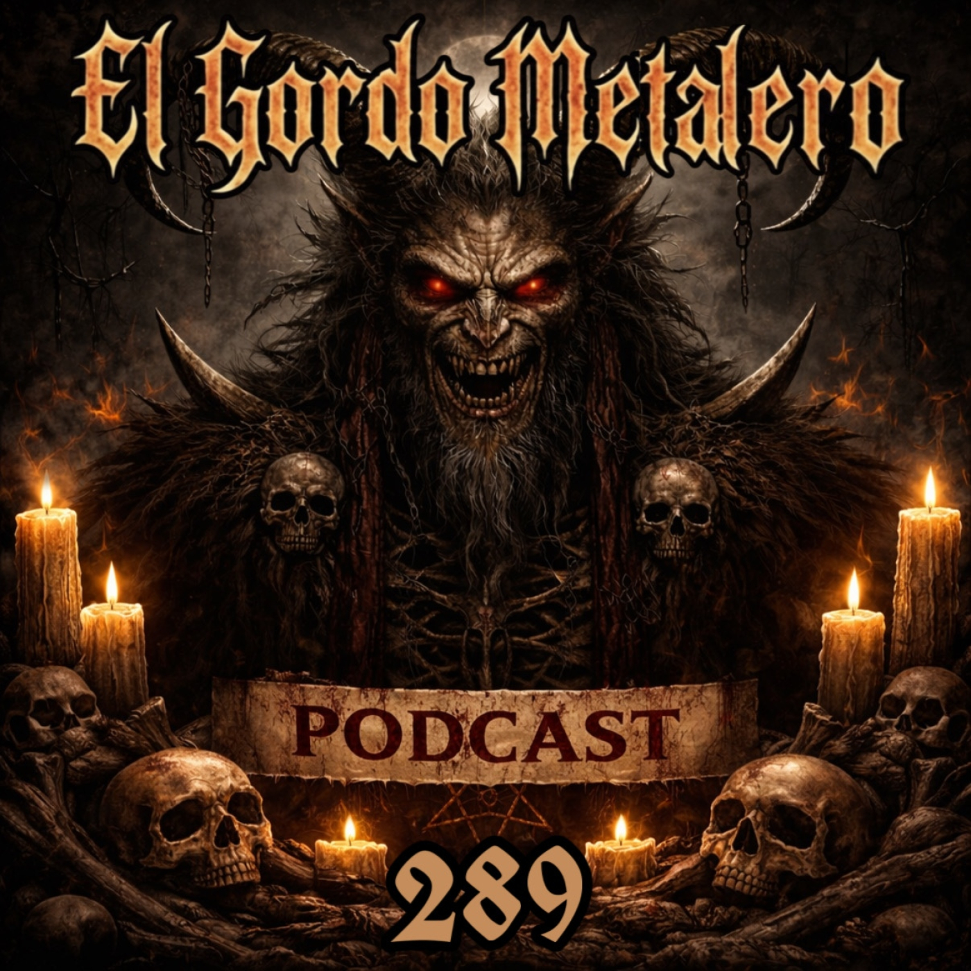El Gordo Metalero 289 episode artwork