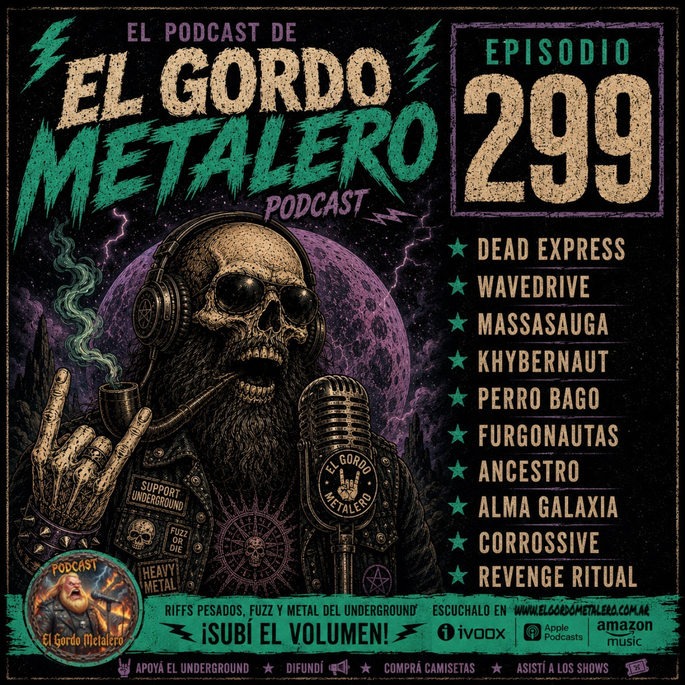 El Gordo Metalero 299 episode artwork