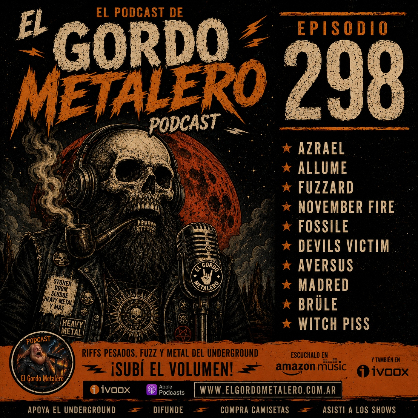 El Gordo Metalero 298 episode artwork