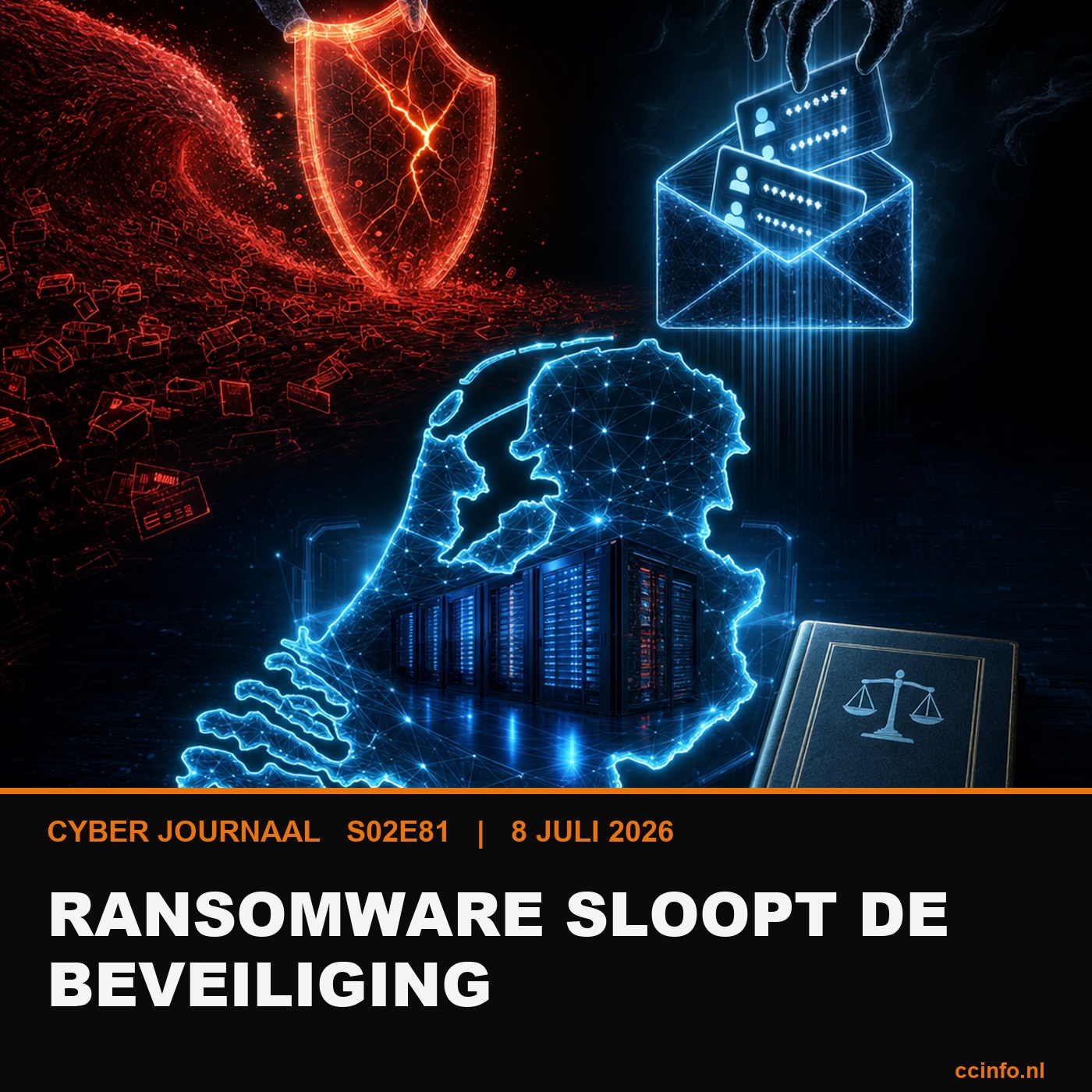 DE ANALYSE: RANSOMWARE SLOOPT DE BEVEILIGING EN DE CYBERBEVEILIGINGSWET episode artwork