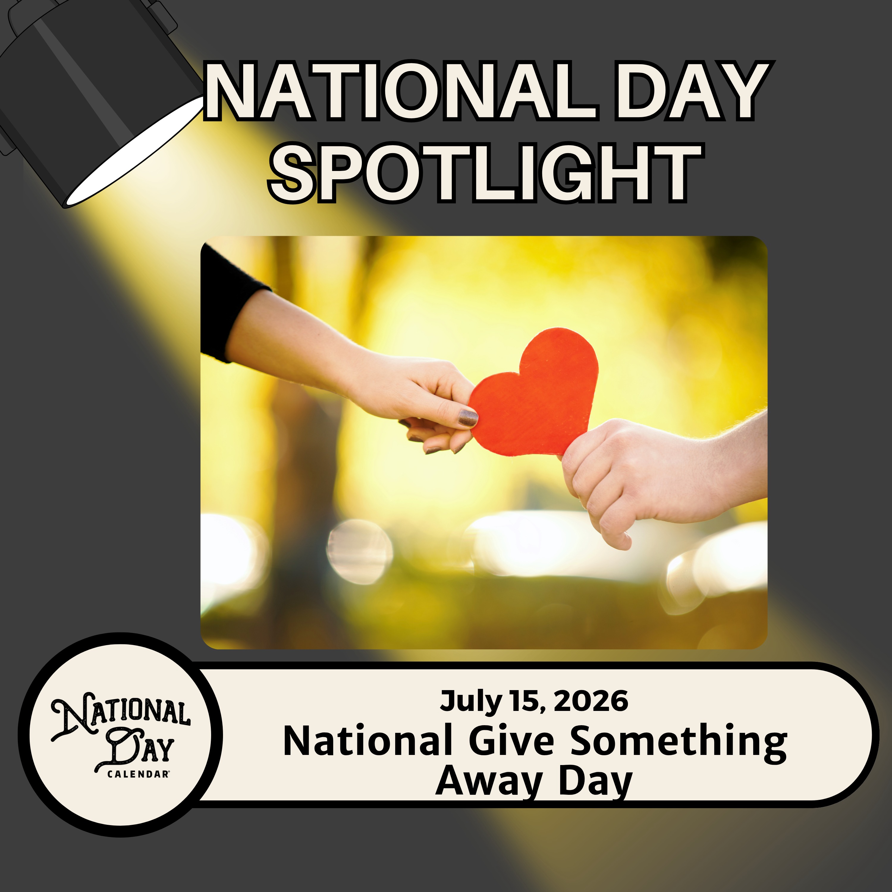 National Give Something Away Day