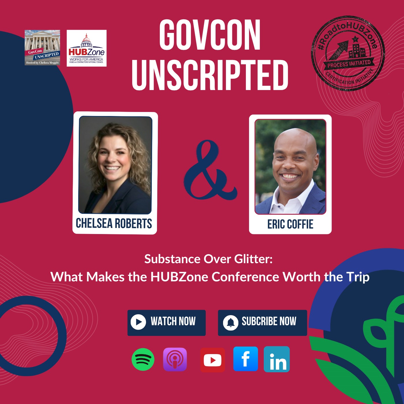 Substance Over Glitter: What Makes the HUBZone Conference Worth the Trip | Eric Coffie episode artwork