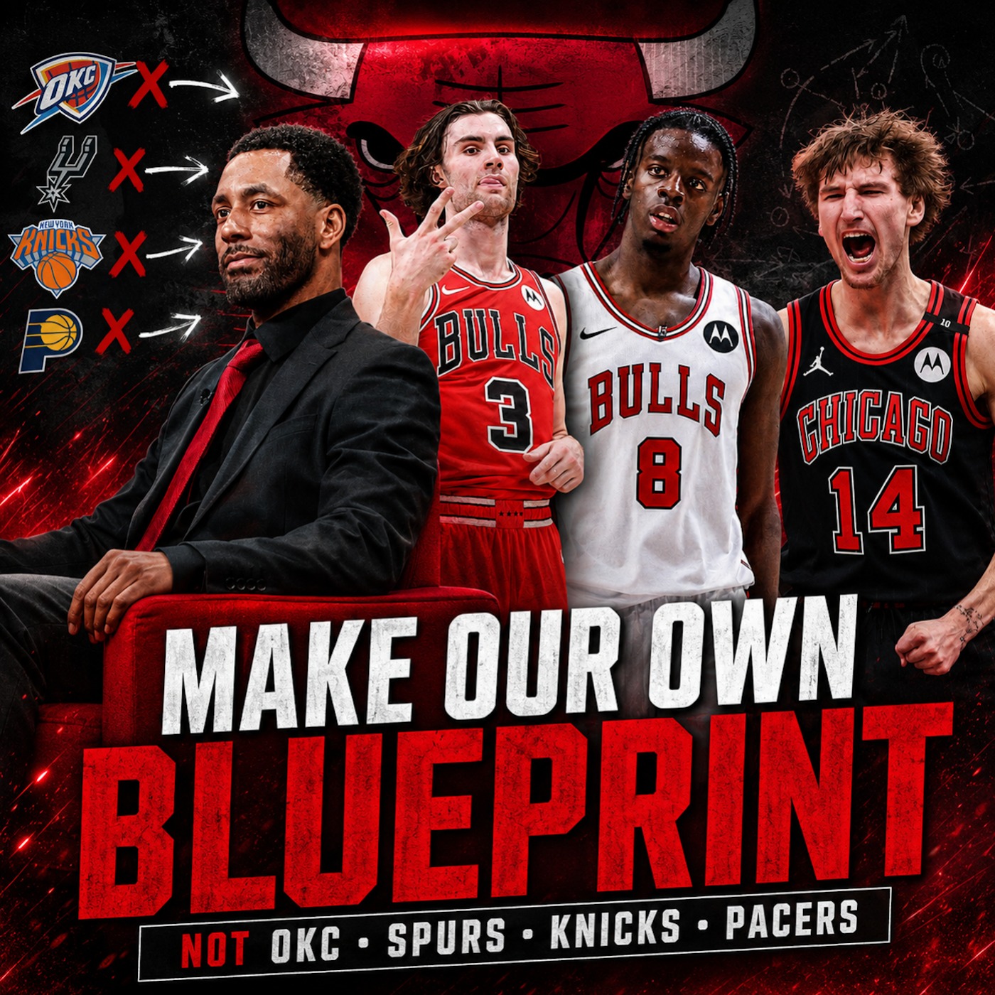 The Bulls Shouldn’t Copy OKC, Spurs, Knicks Or Pacers… Bryson Graham Needs His OWN Blueprint