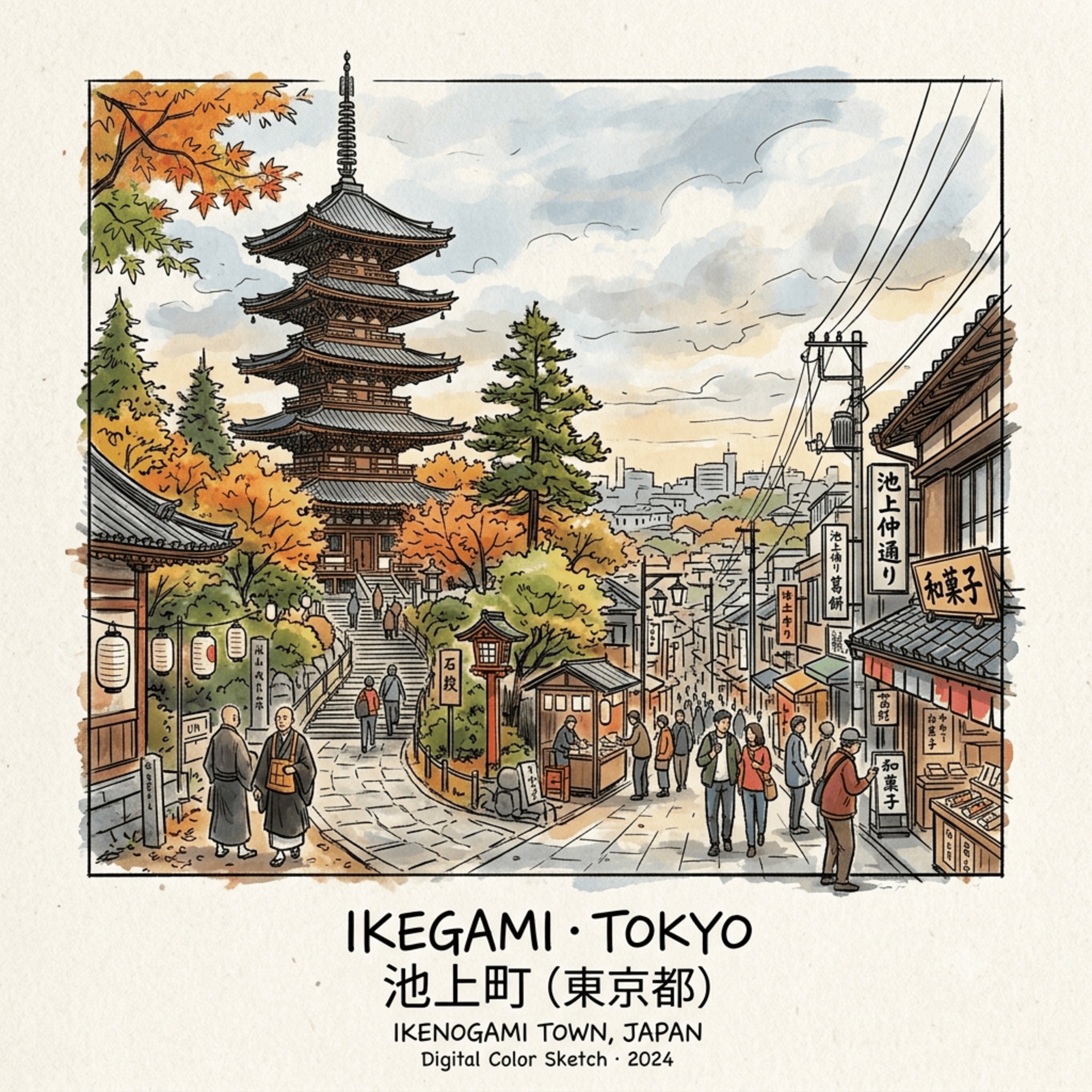 (CAN) 東京池上町嘅靈性地理同埋歷史故事（廣東話）