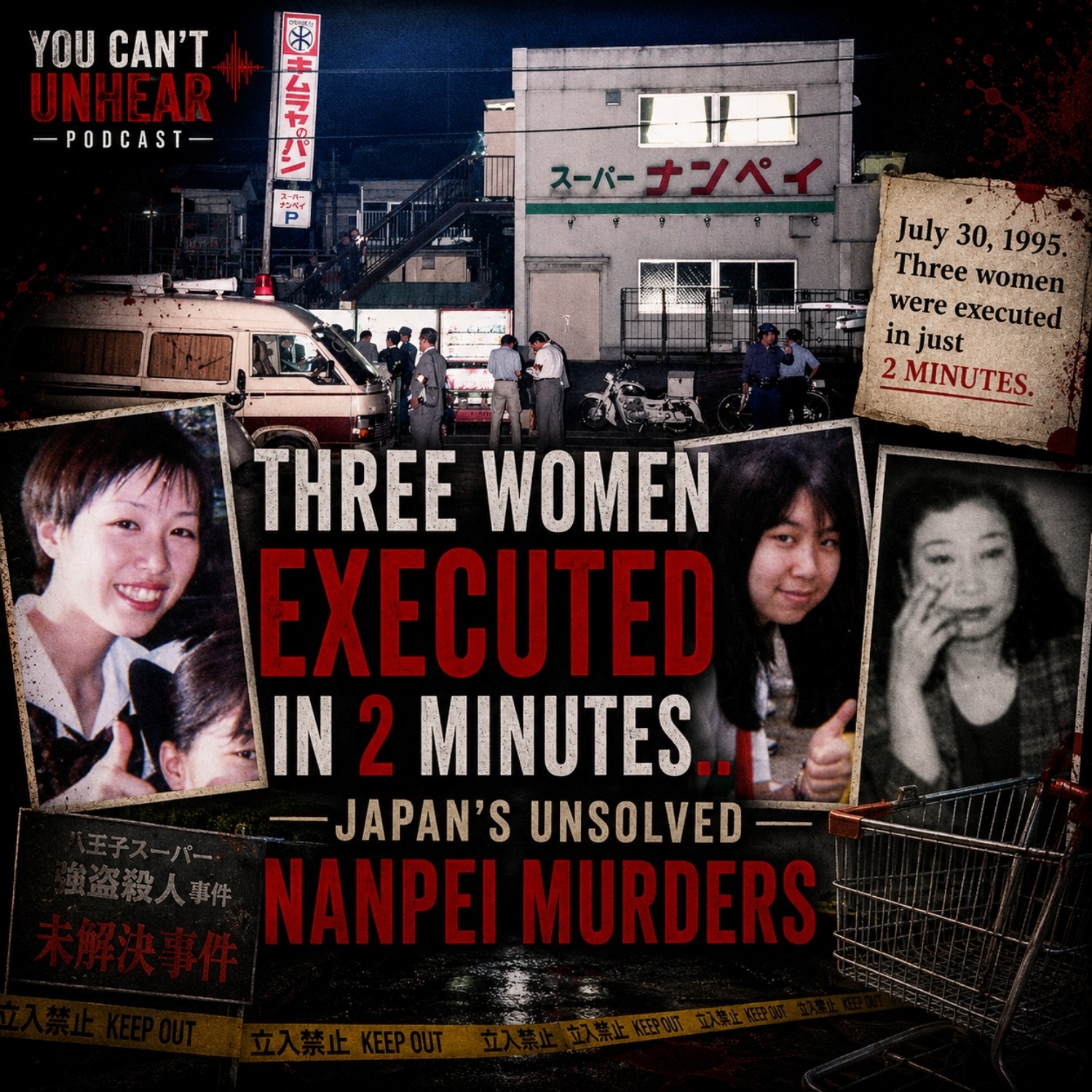 Three Women, Five Bullets & ¥5 Million Left Behind.. THE NANPEI MURDERS