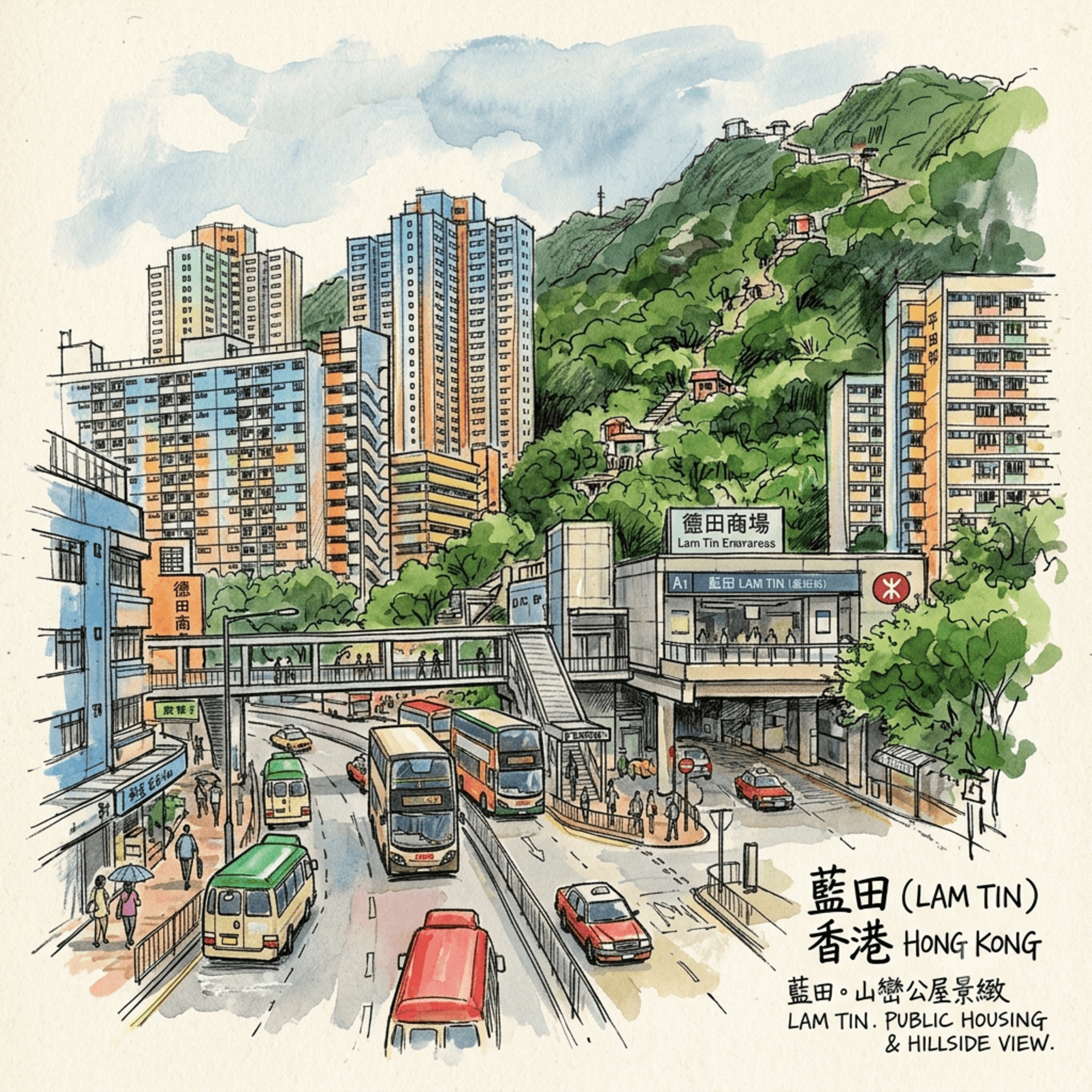 (CHI) 香港藍田的深度歷史旅遊故事