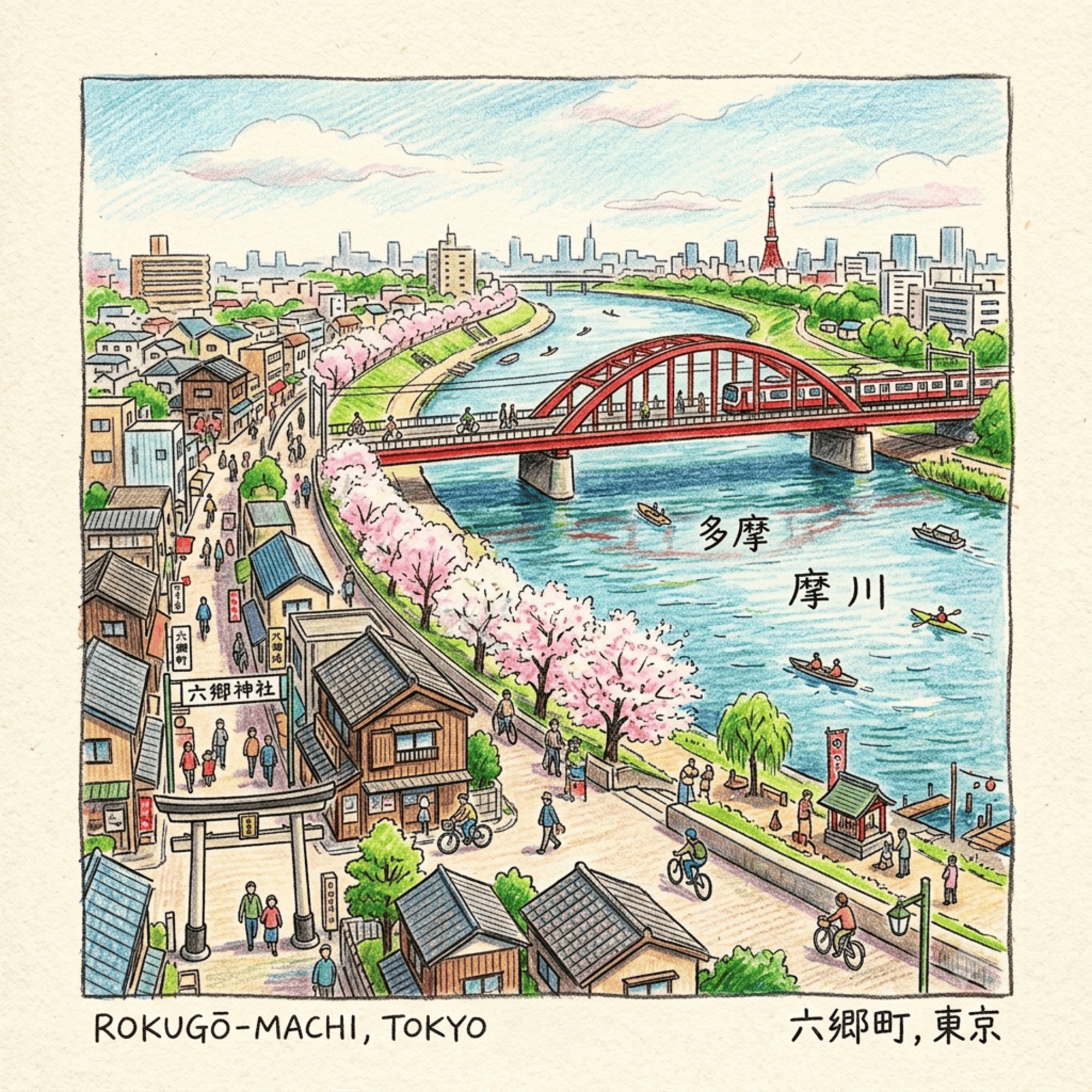 (FRA) Récits d'une visite historique approfondie de Rokugo-cho, à Tokyo episode artwork