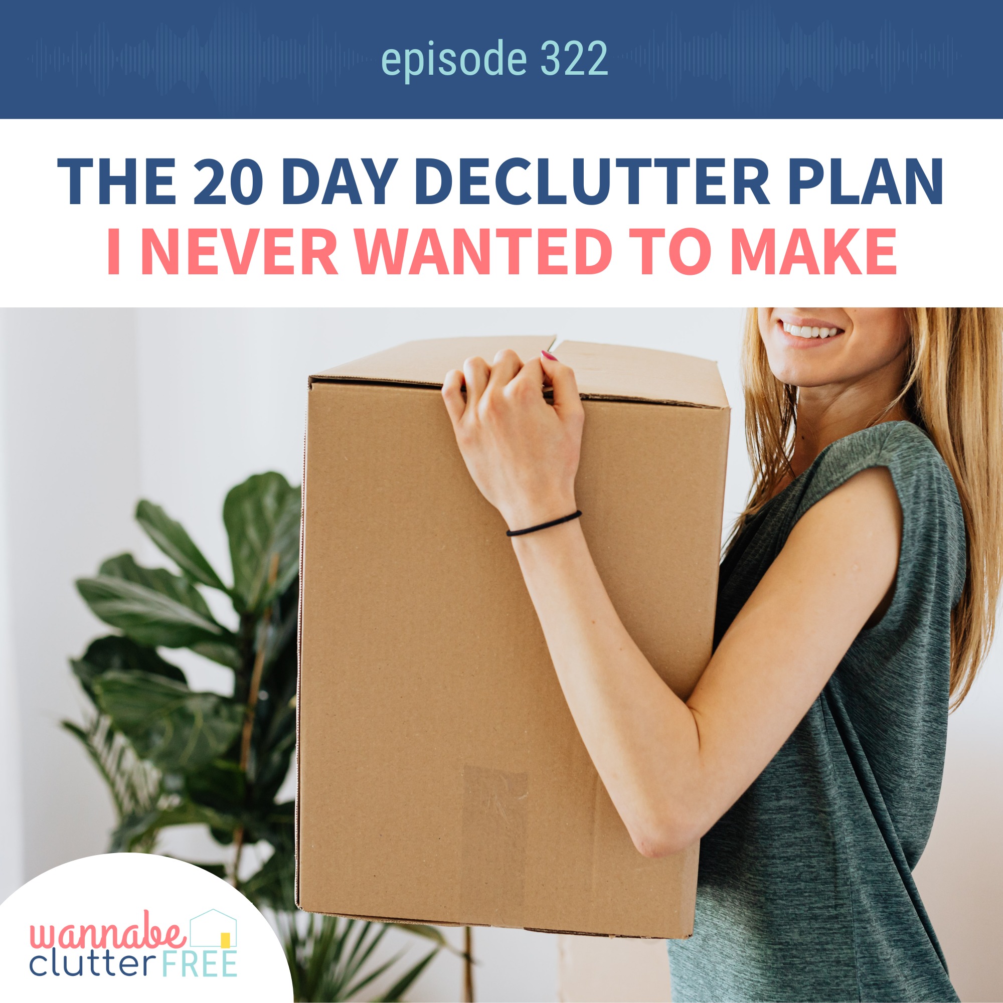 The 20 Day Declutter Plan I Never Wanted to Make (Ep 322)