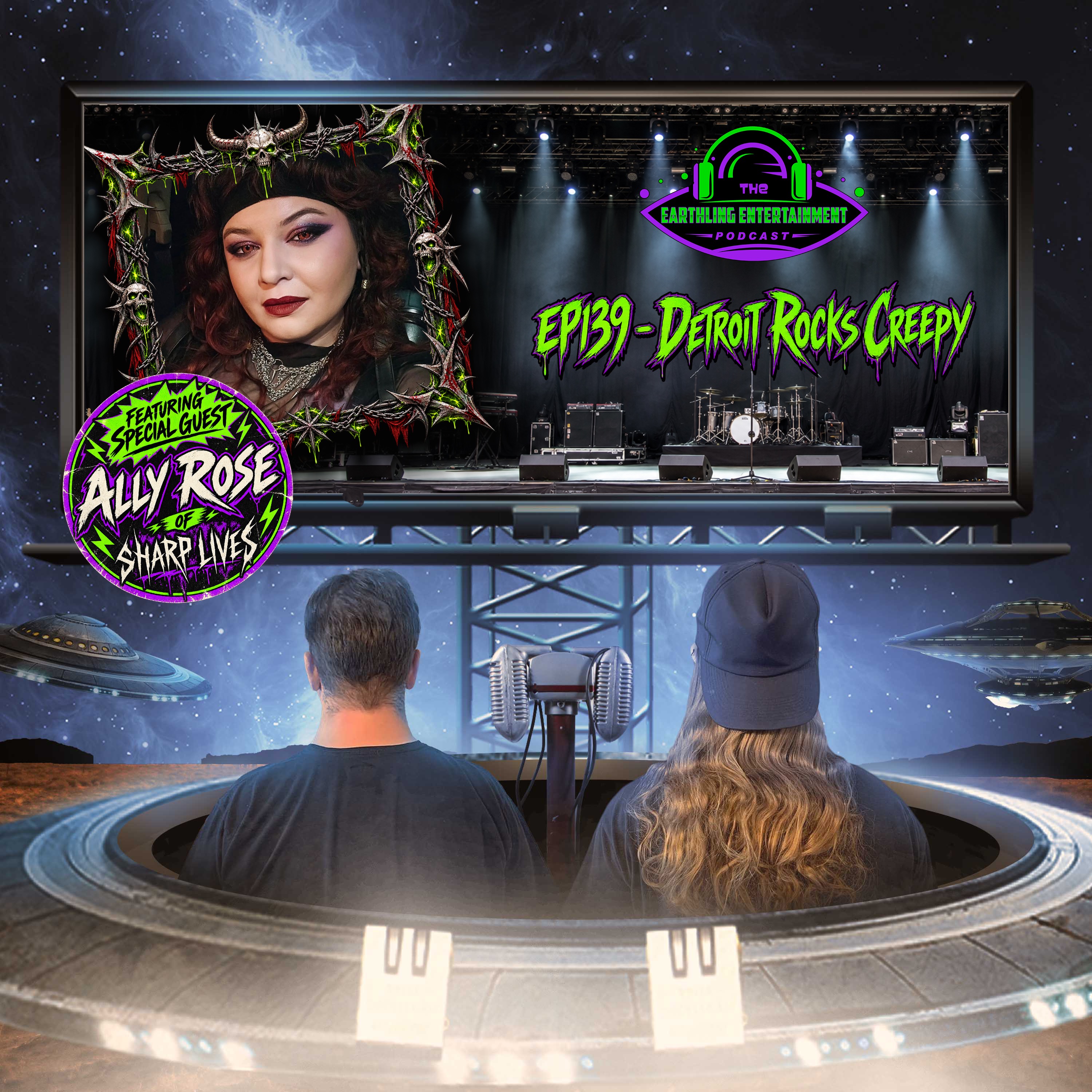 EP139 - Detroit Rocks Creepy! episode artwork
