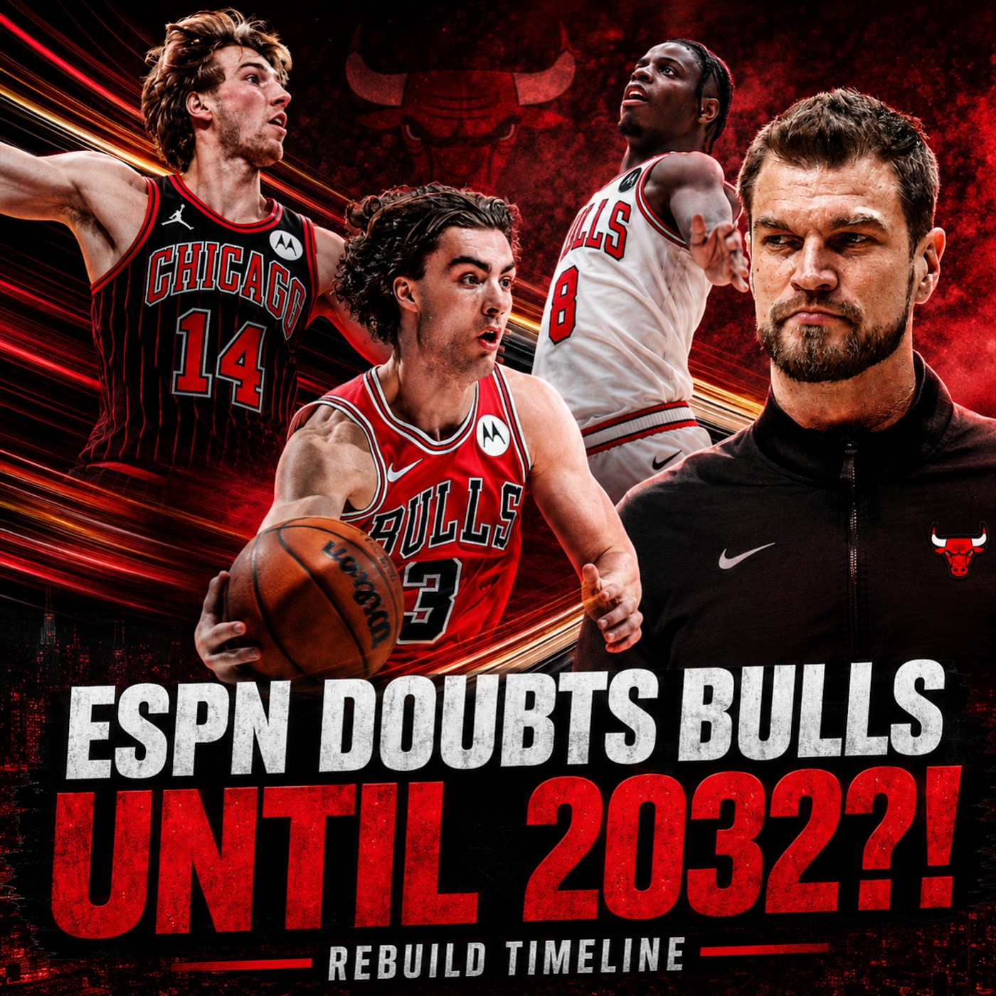 ESPN Says Bulls Won’t Contend Until 2032… Are Caleb Wilson & Matas REALLY Six Years Away?!