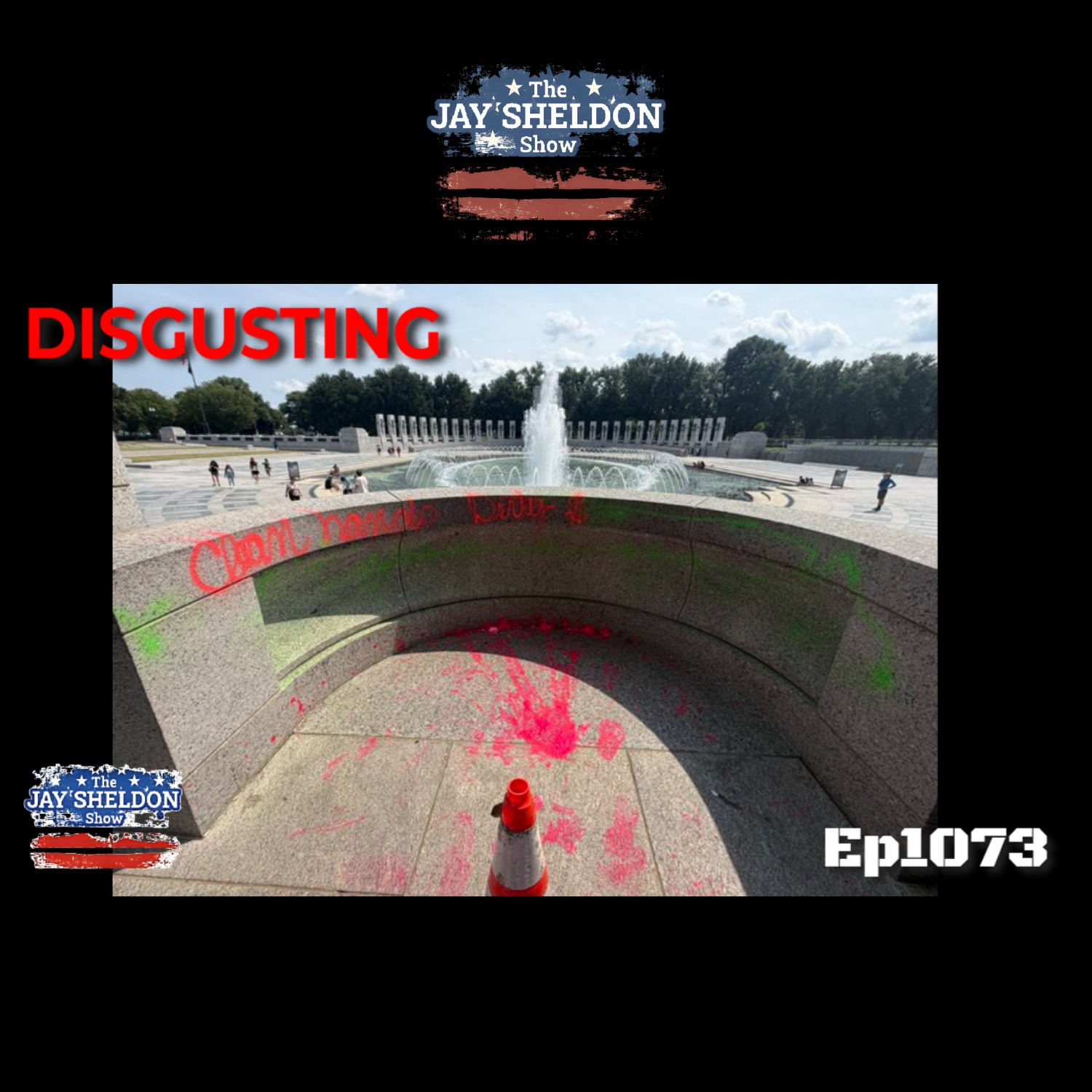 Vandals Desecrate WWII Veterans Memorial episode artwork