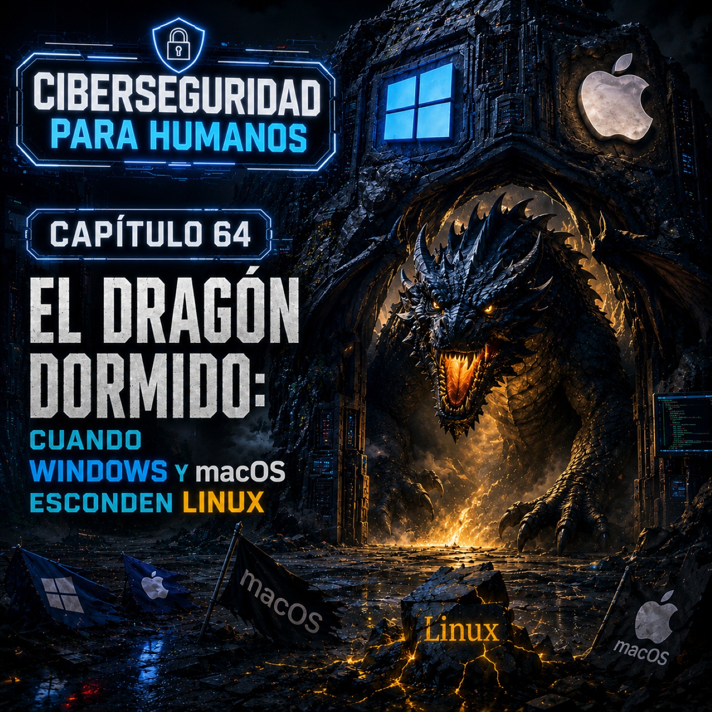 Capítulo 64 (El dragón dormido: cuando Windows y macOS esconden Linux) episode artwork