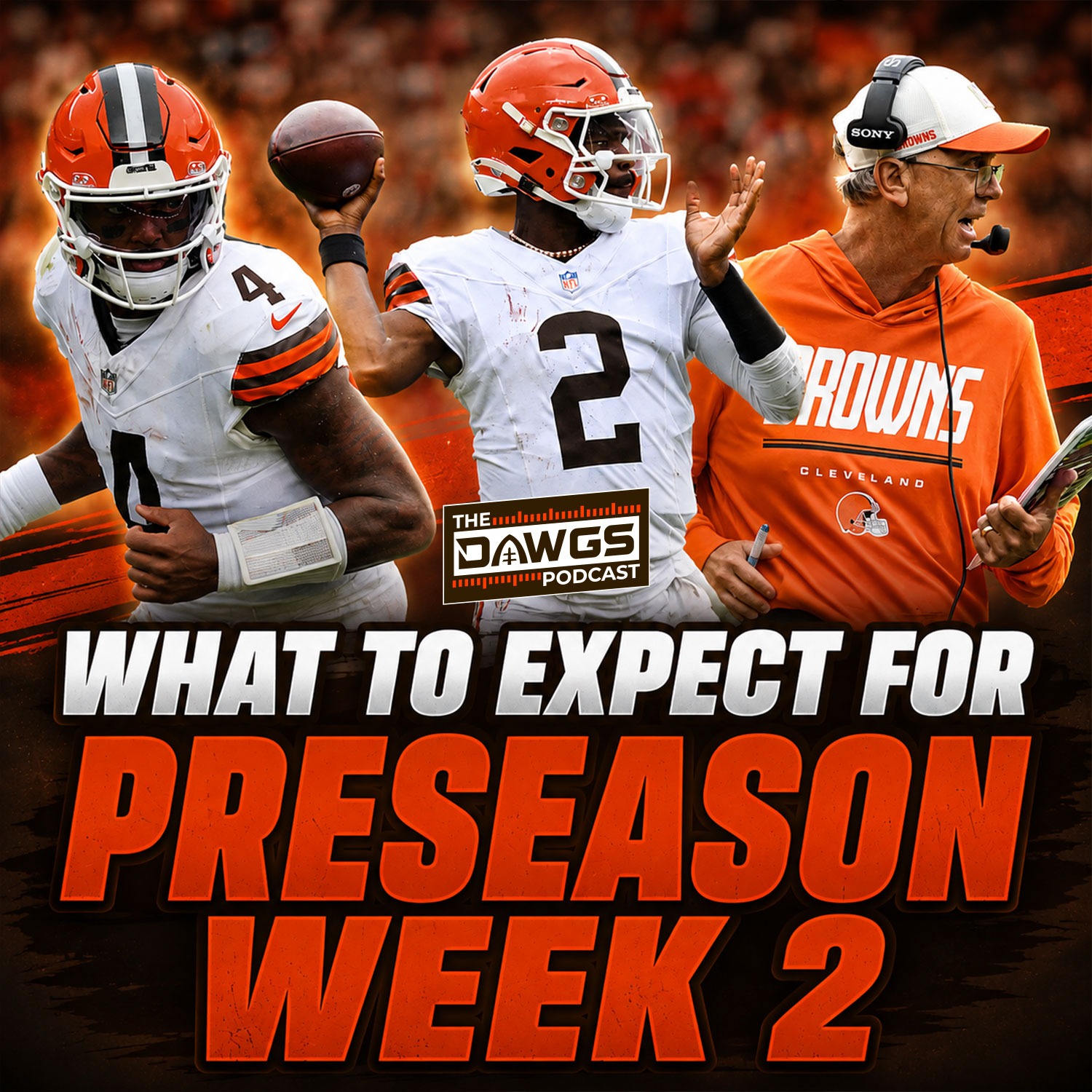 What to Expect as Browns Prepare for Preseason Week 2 - Cleveland Browns Podcast for 8/17/26 episode artwork